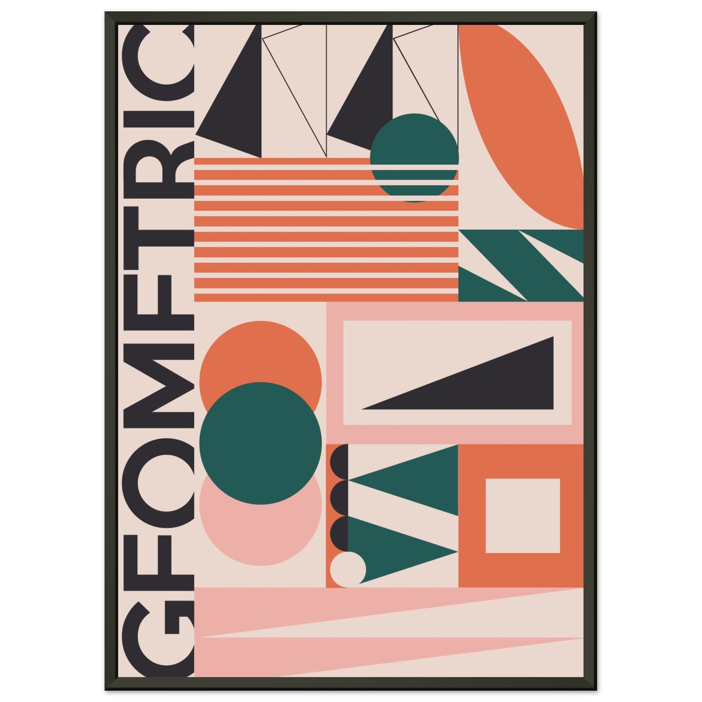 bauhaus - geometric #poster# by ARTEXPRESSO