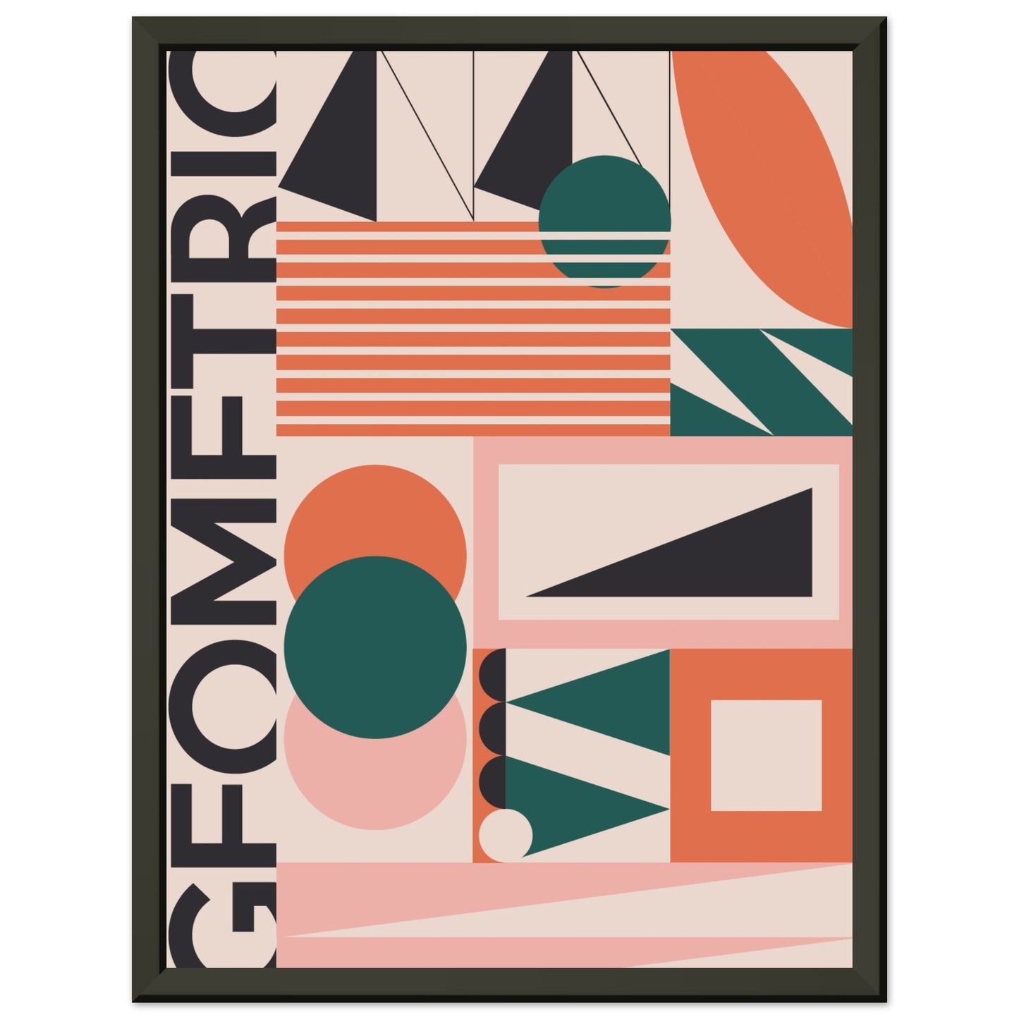 bauhaus - geometric #poster# by ARTEXPRESSO