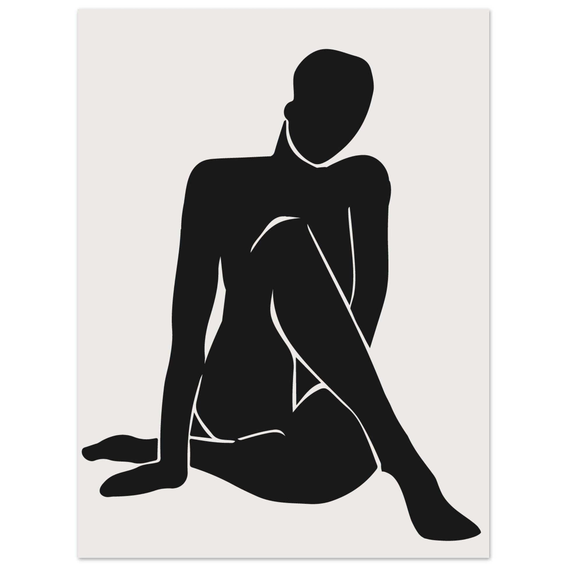 black nude #poster# by ARTEXPRESSO