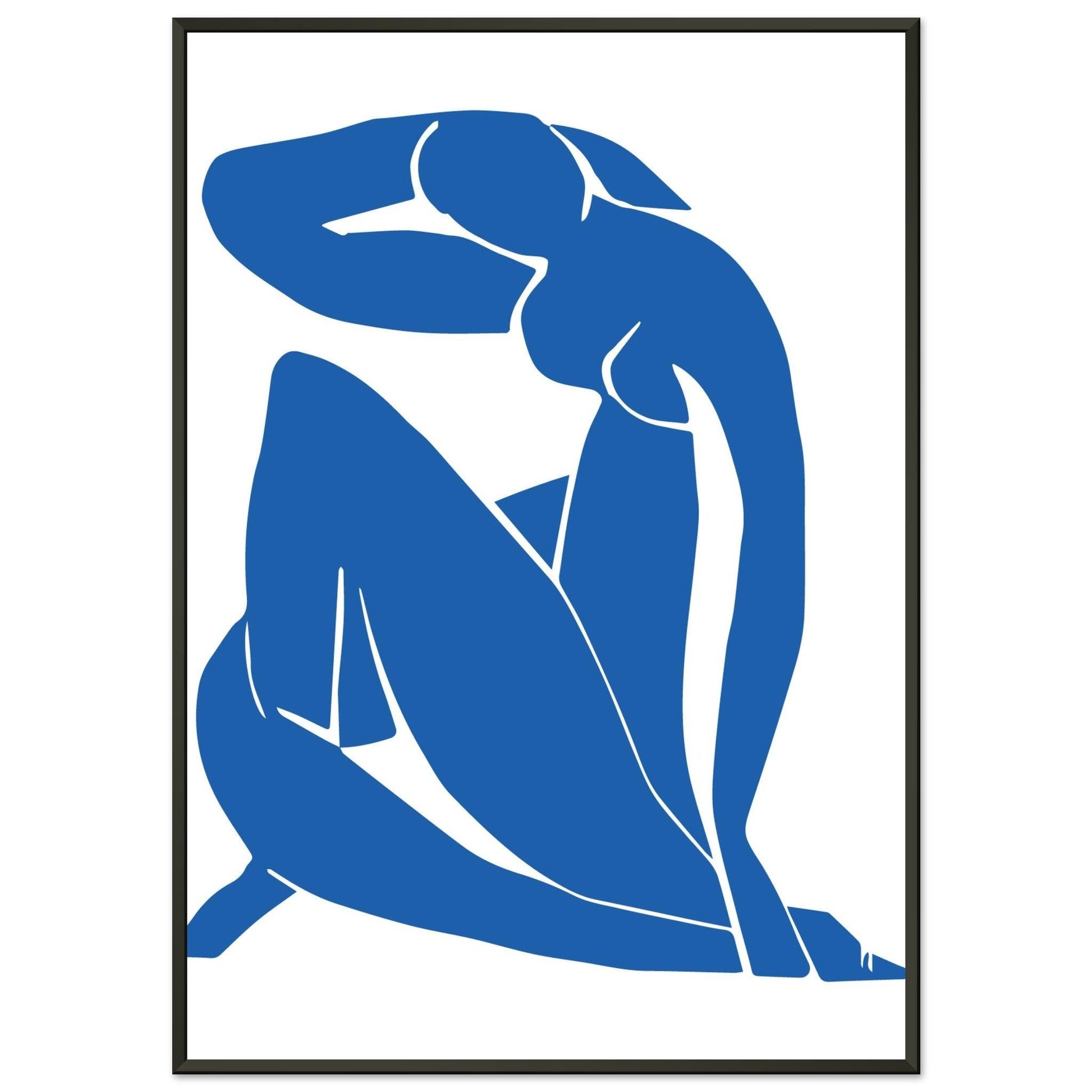 blue nude #poster# by ARTEXPRESSO