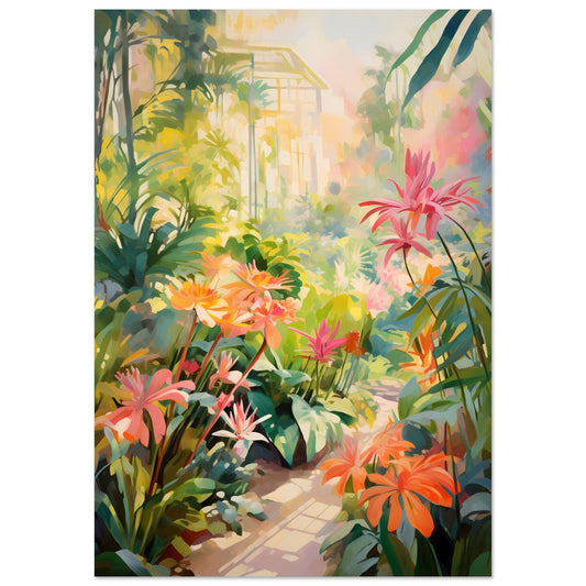 botanical garden #poster# by ARTEXPRESSO