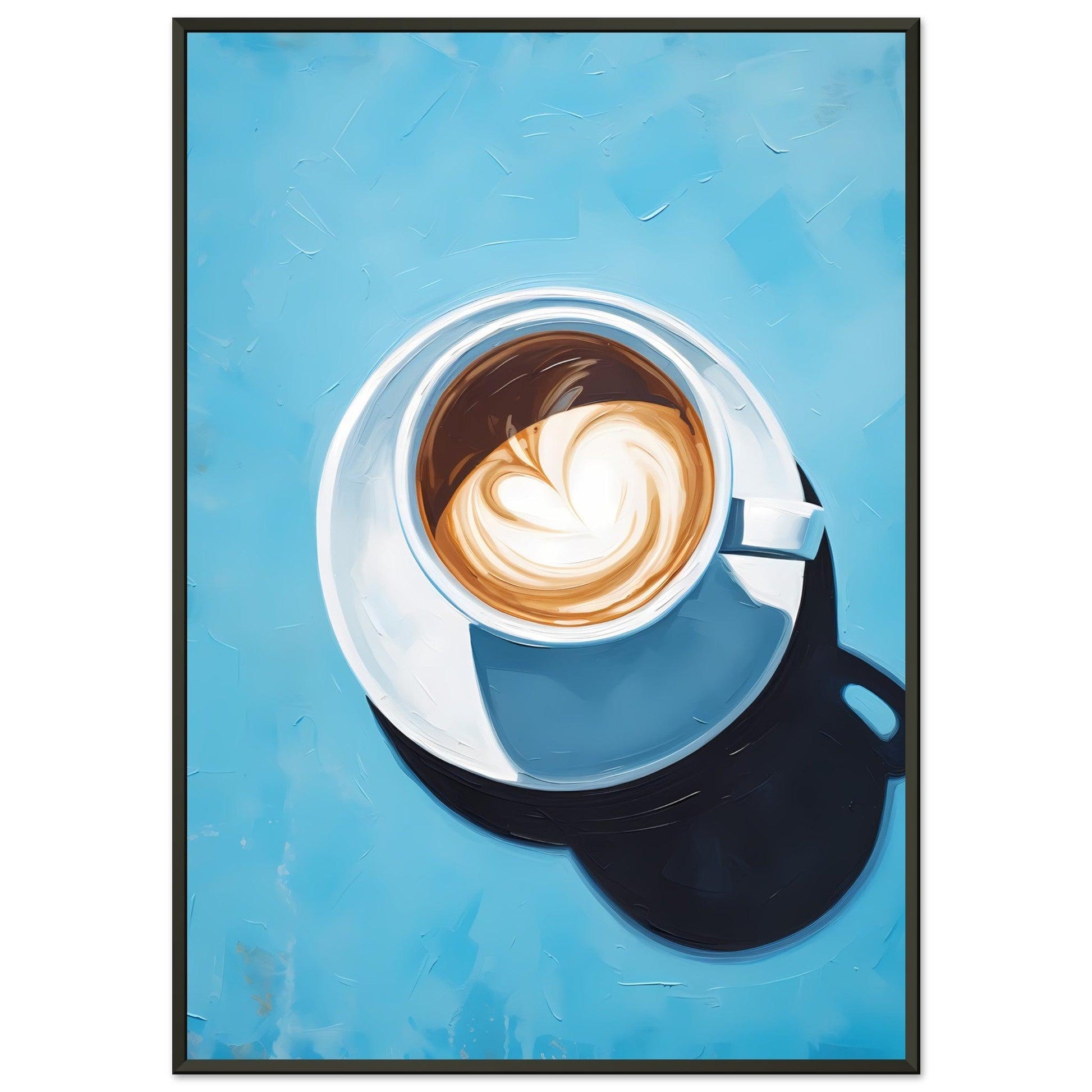 coffee - blue #poster# by ARTEXPRESSO