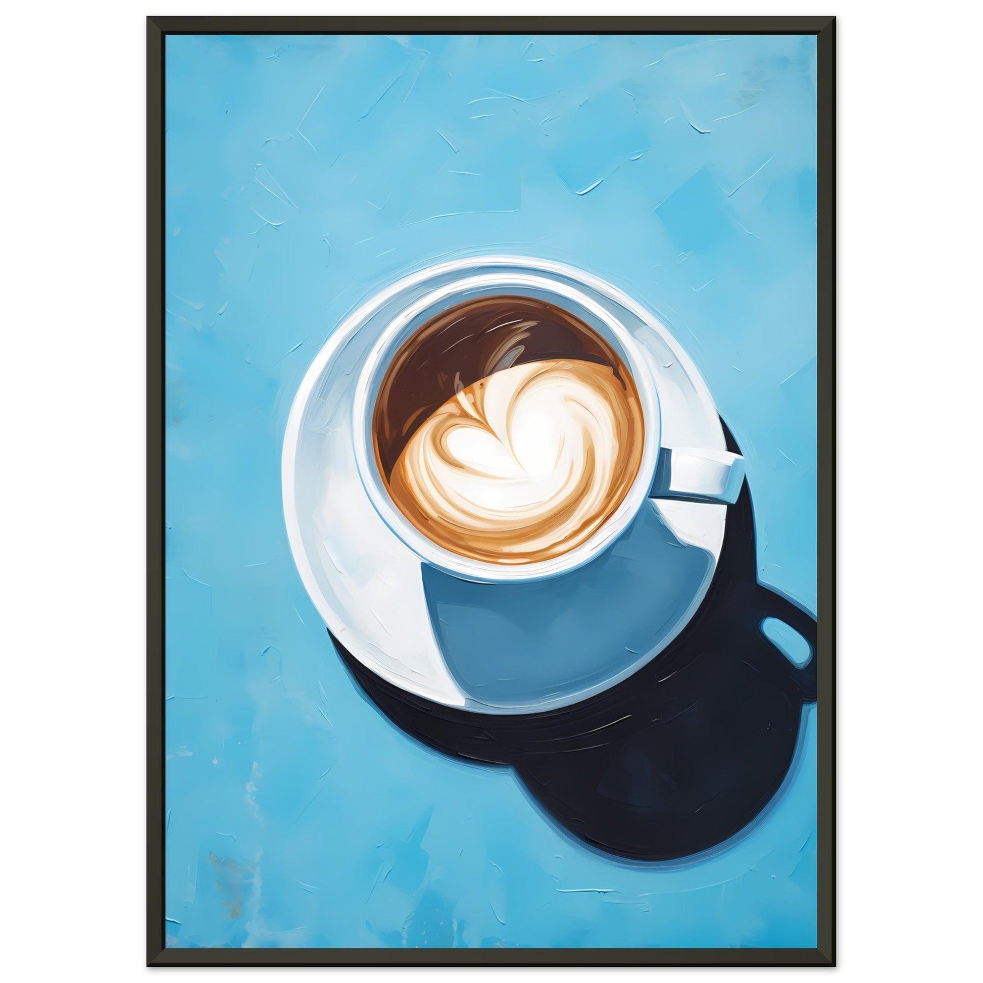 coffee - blue #poster# by ARTEXPRESSO