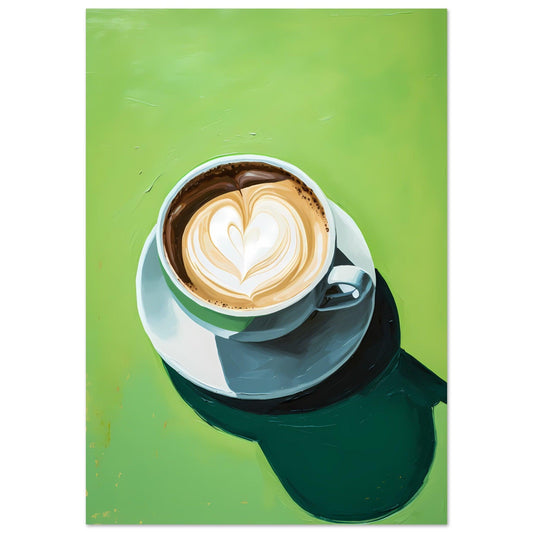 coffee - green #poster# by ARTEXPRESSO