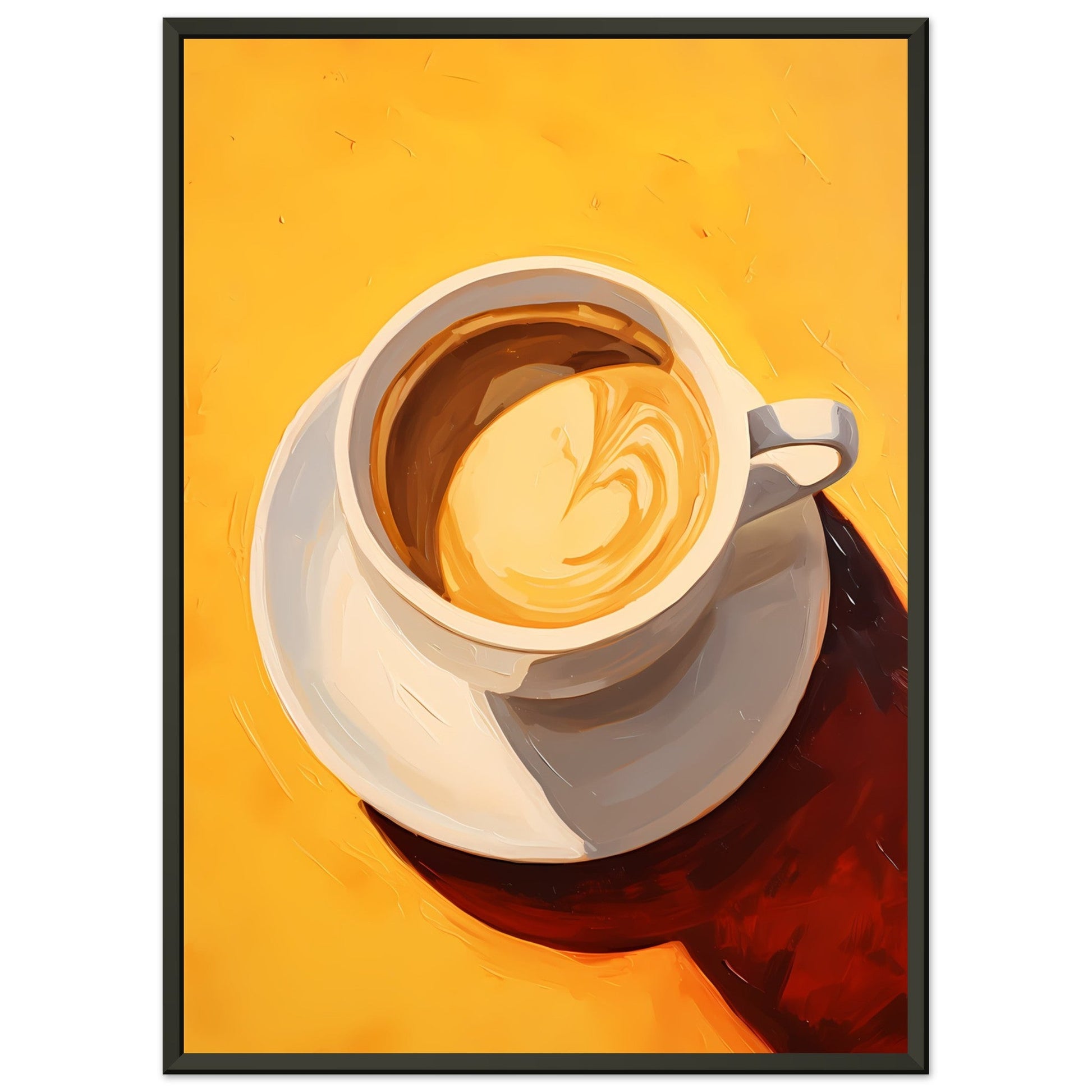 coffee - yellow #poster# by ARTEXPRESSO