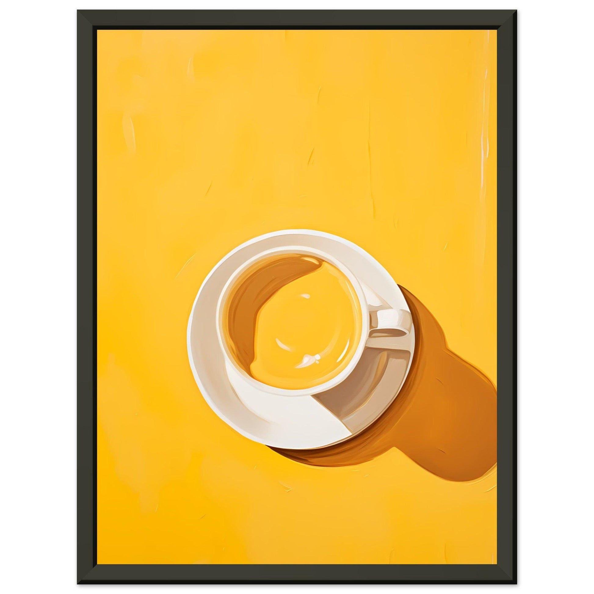 coffee - yellow #poster# by ARTEXPRESSO