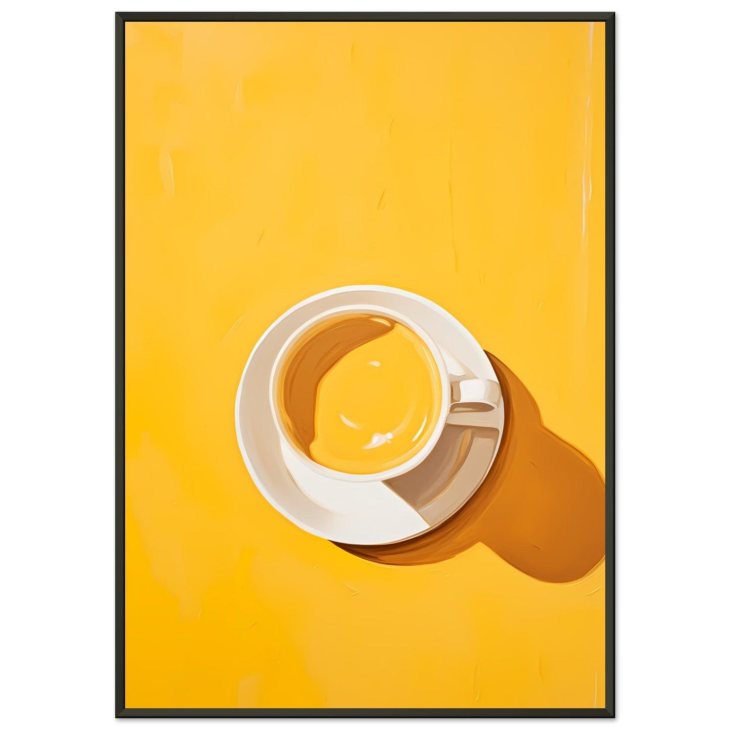 coffee - yellow #poster# by ARTEXPRESSO