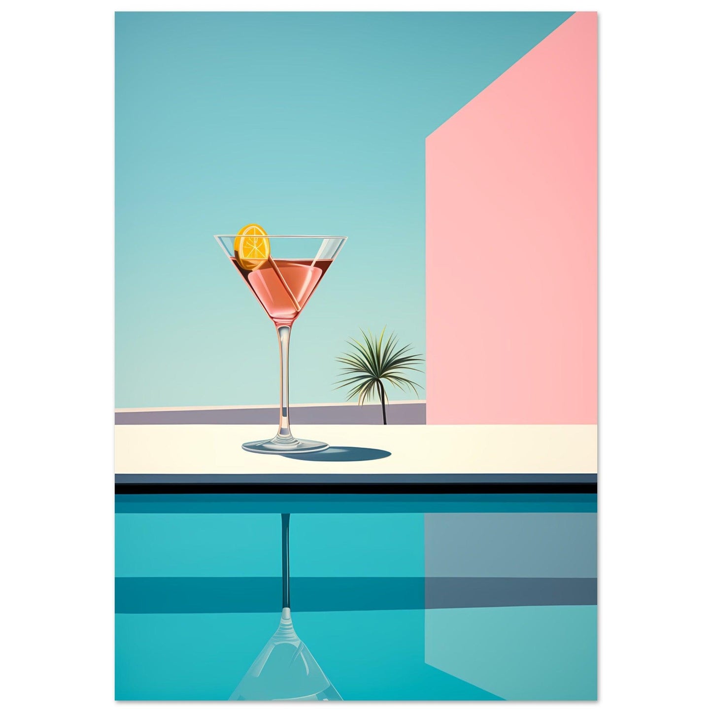 cosmopolitan - pool #poster# by ARTEXPRESSO