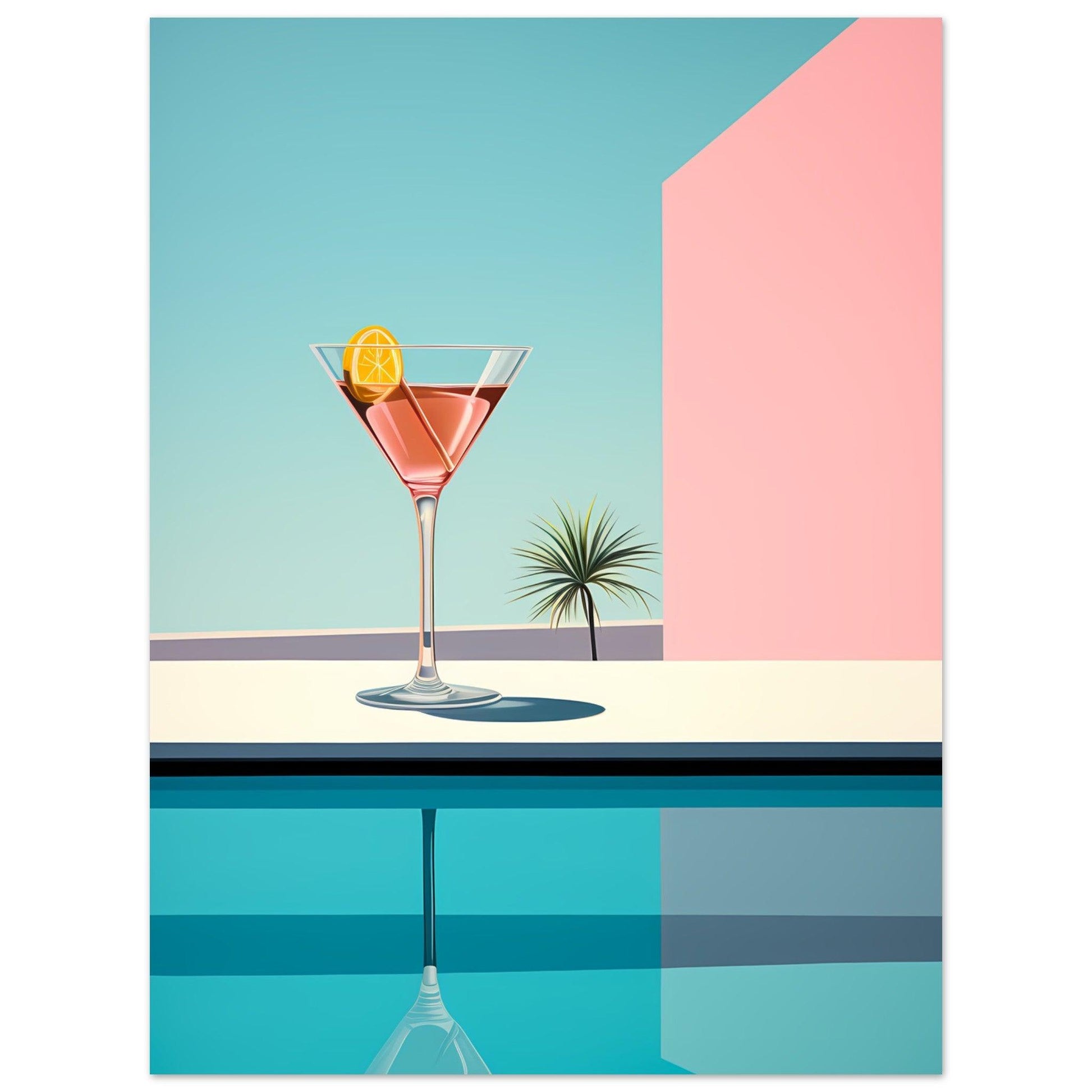 cosmopolitan - pool #poster# by ARTEXPRESSO