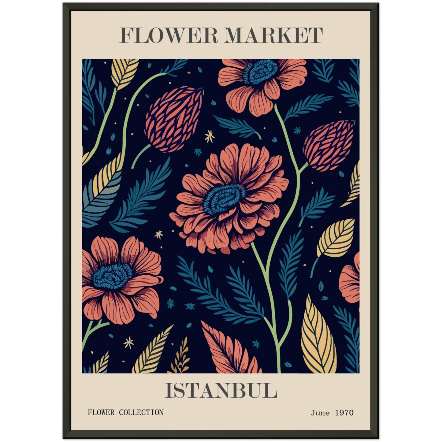 flower market - istanbul #poster# by ARTEXPRESSO