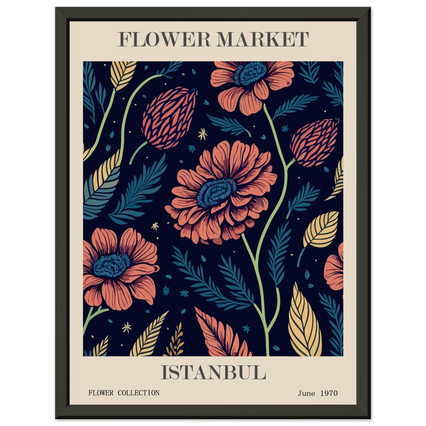 flower market - istanbul #poster# by ARTEXPRESSO