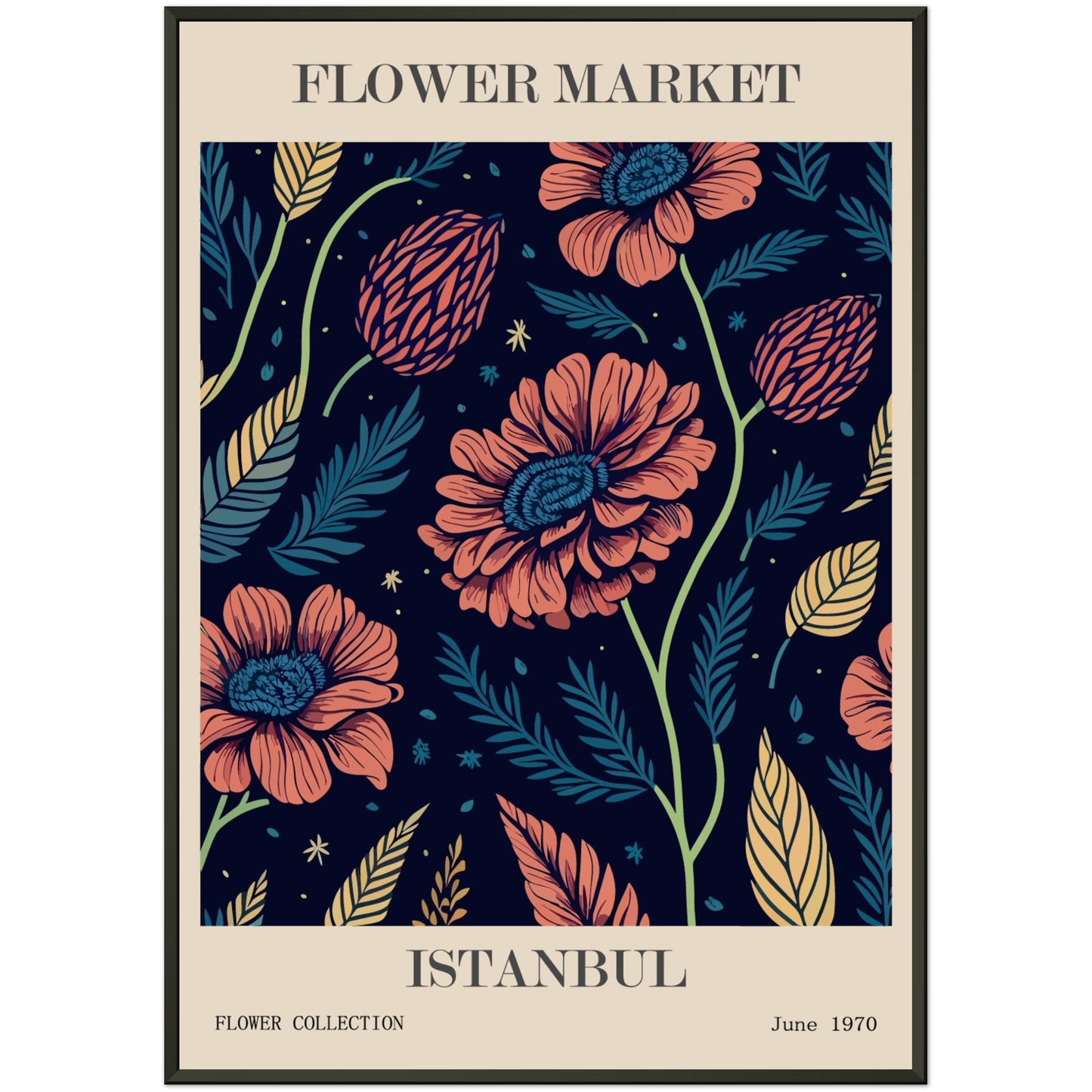 flower market - istanbul #poster# by ARTEXPRESSO