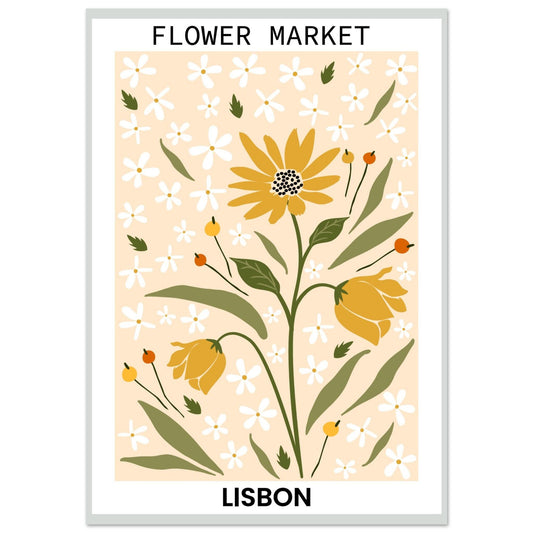 flower market - lisbon #poster# by ARTEXPRESSO