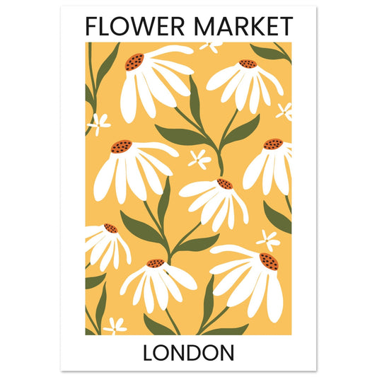 flower market - london #poster# by ARTEXPRESSO