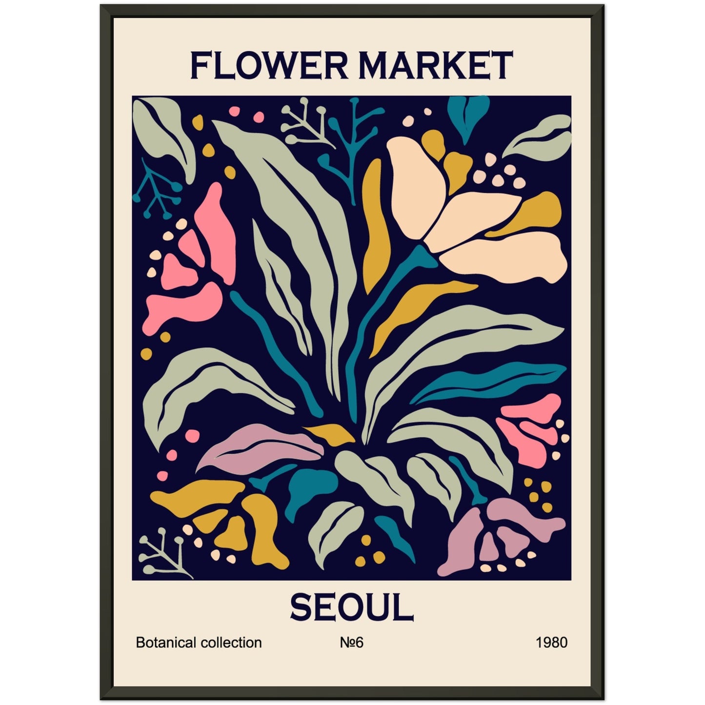 flower market - seoul #poster# by ARTEXPRESSO