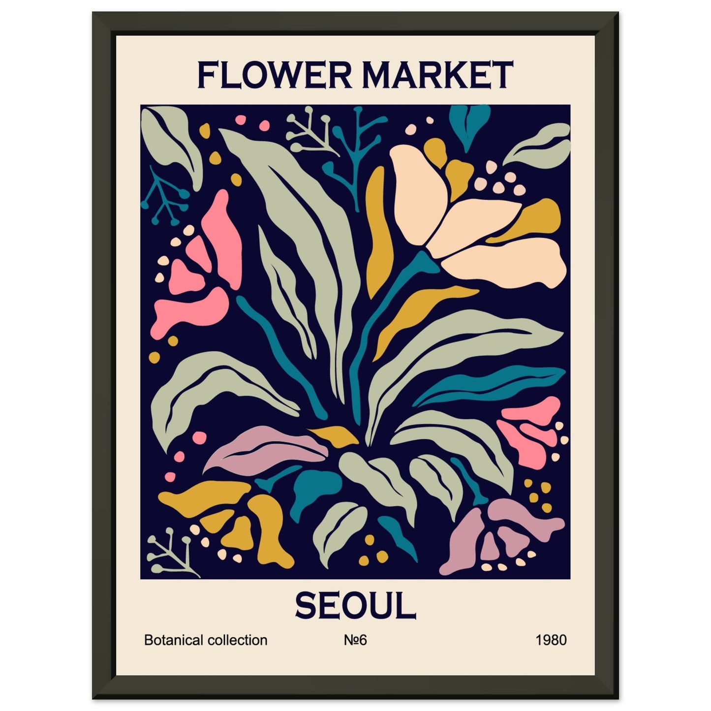 flower market - seoul #poster# by ARTEXPRESSO