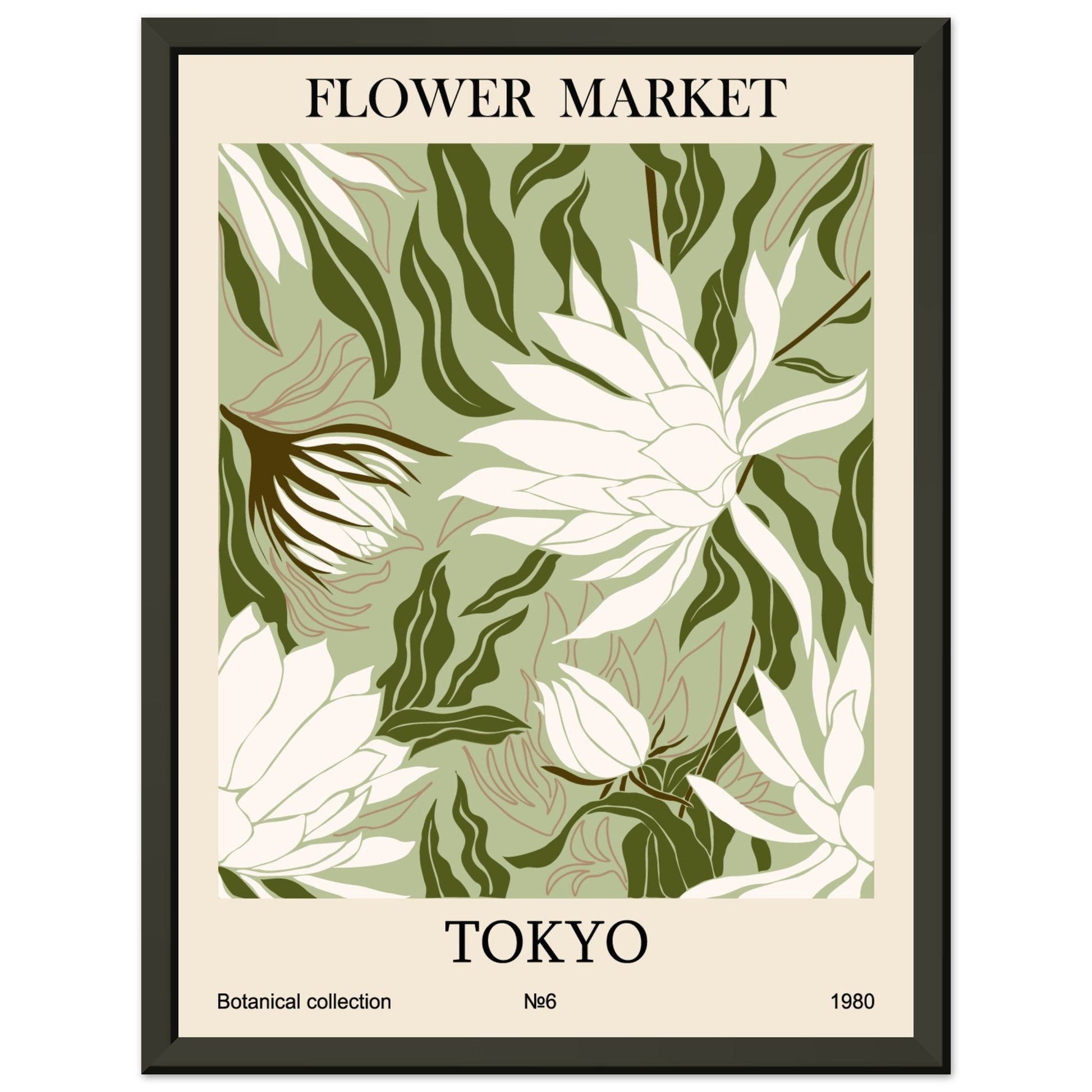 flower market - tokyo #poster# by ARTEXPRESSO