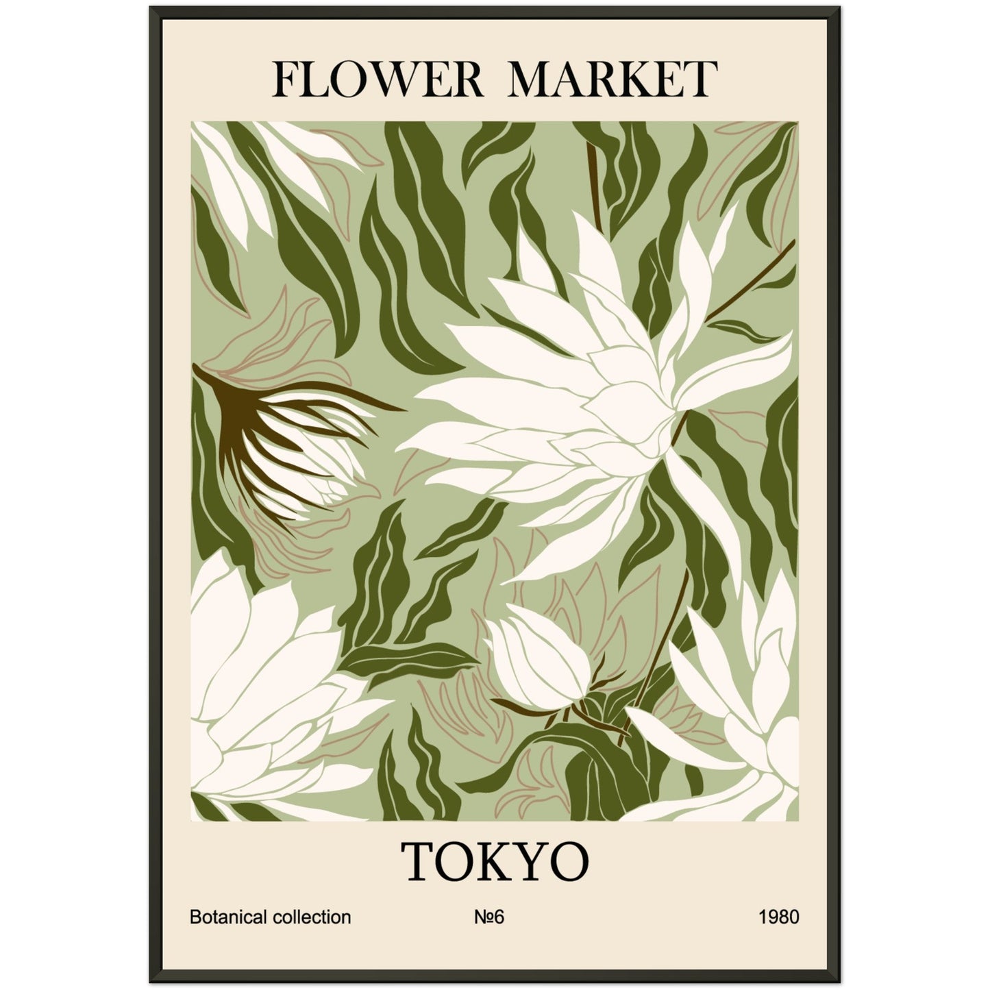 flower market - tokyo #poster# by ARTEXPRESSO