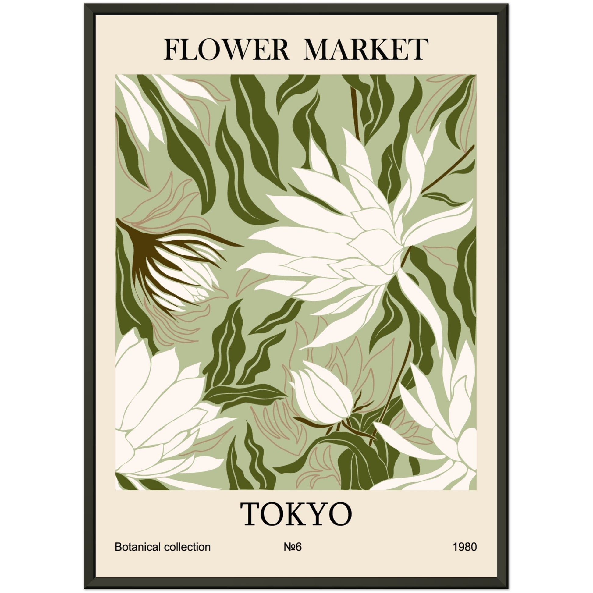 flower market - tokyo #poster# by ARTEXPRESSO