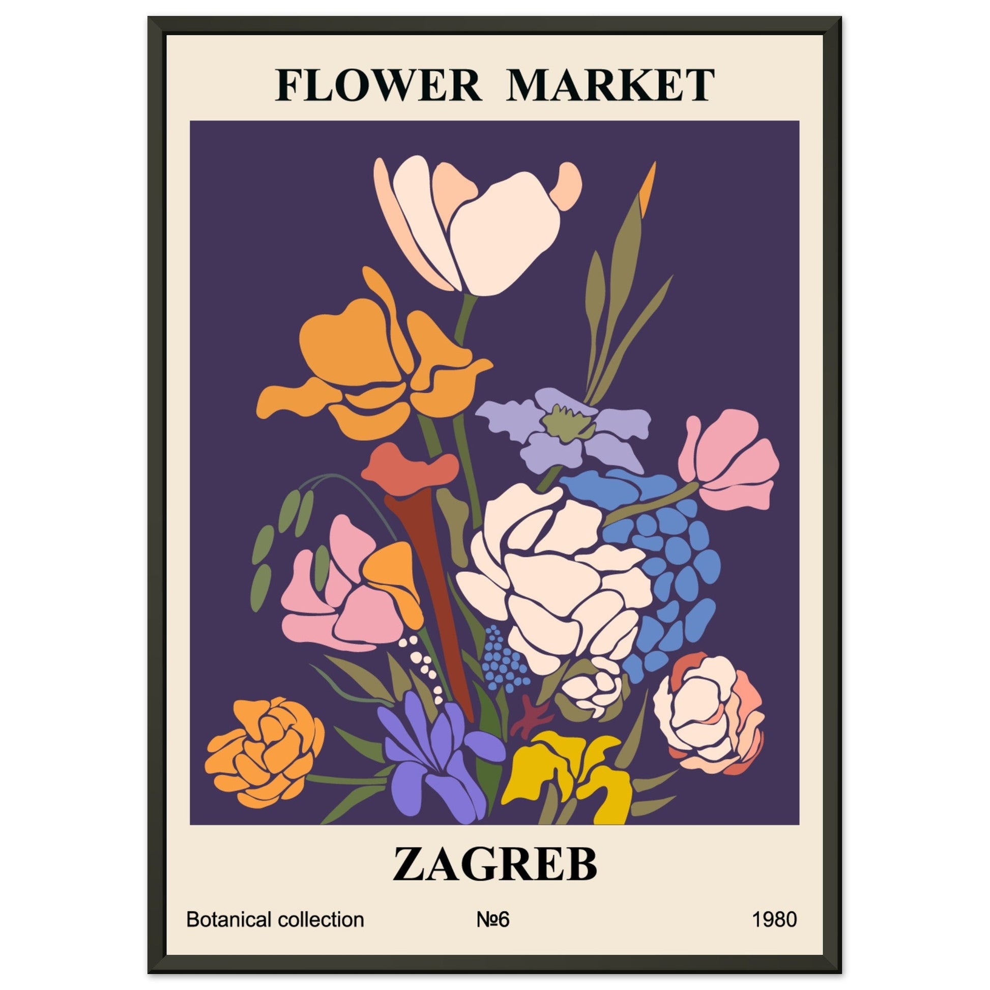 flower market - zagreb #poster# by ARTEXPRESSO