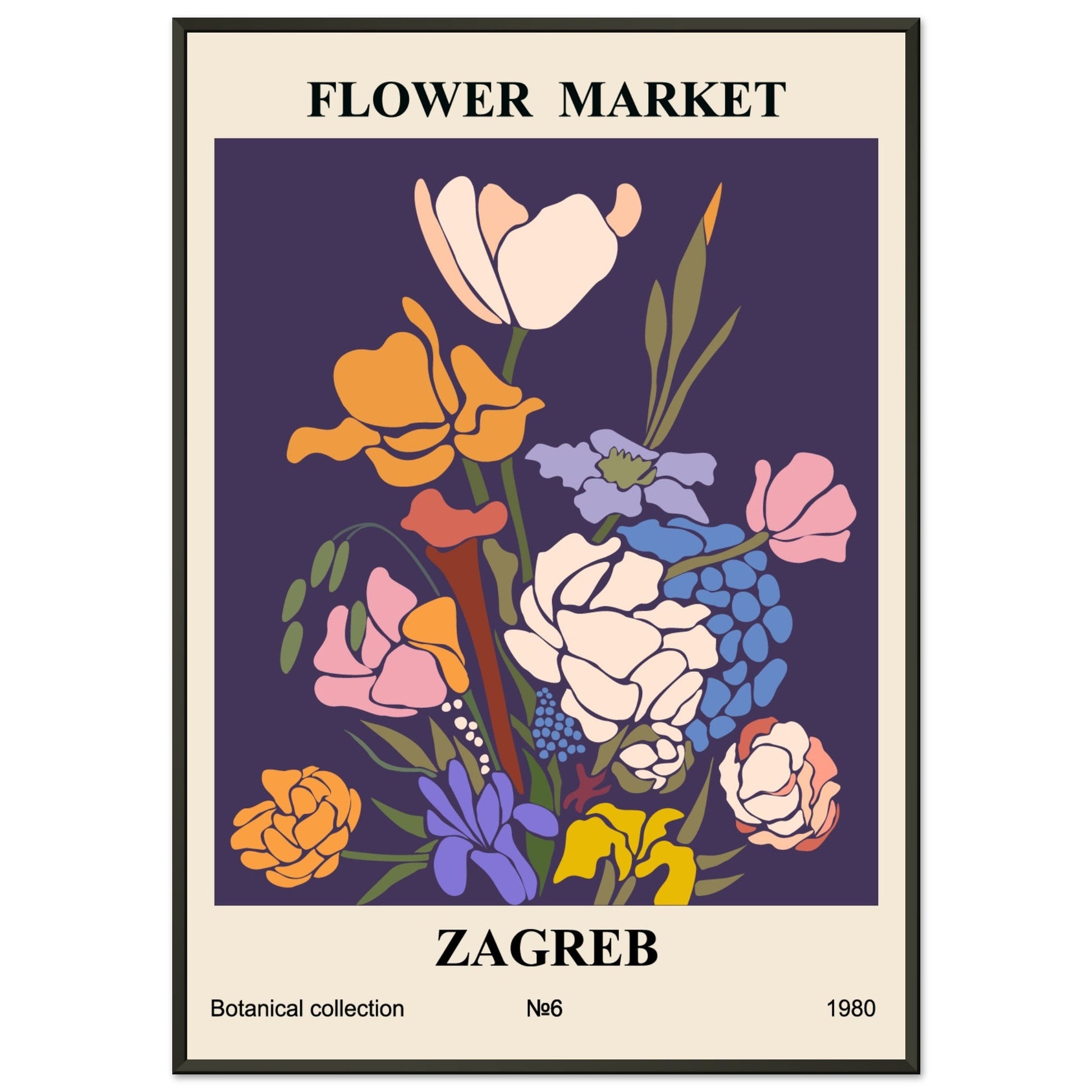 flower market - zagreb #poster# by ARTEXPRESSO