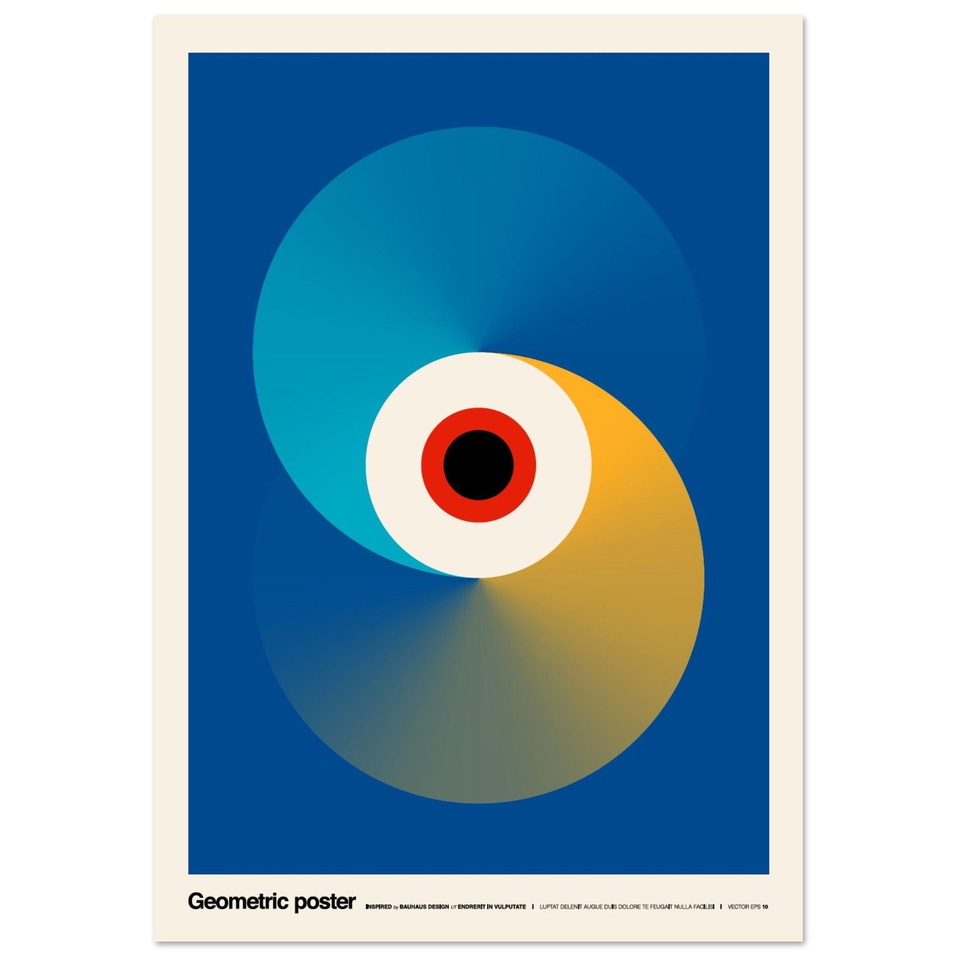 geometric poster 01 #poster# by ARTEXPRESSO