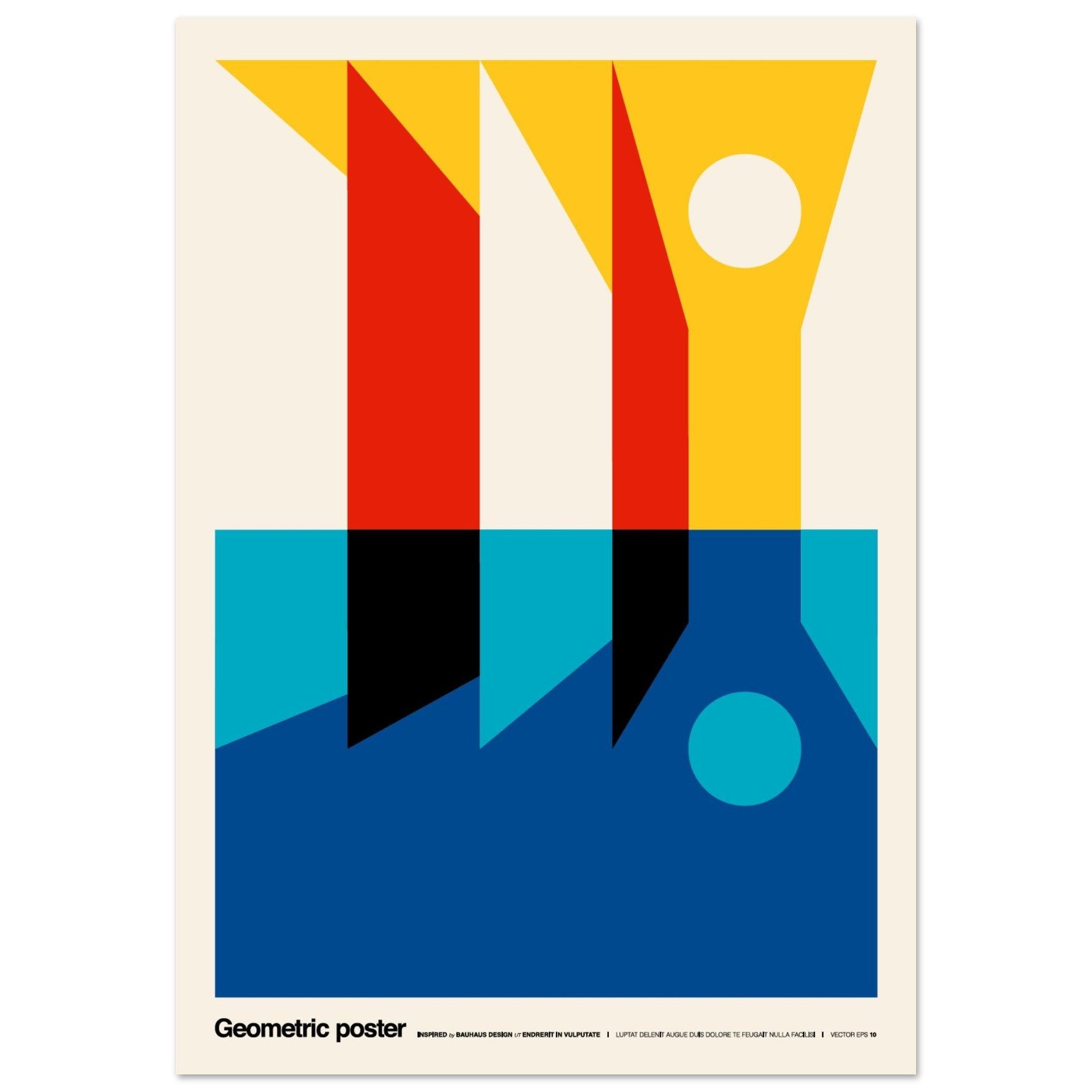 geometric poster 02 #poster# by ARTEXPRESSO