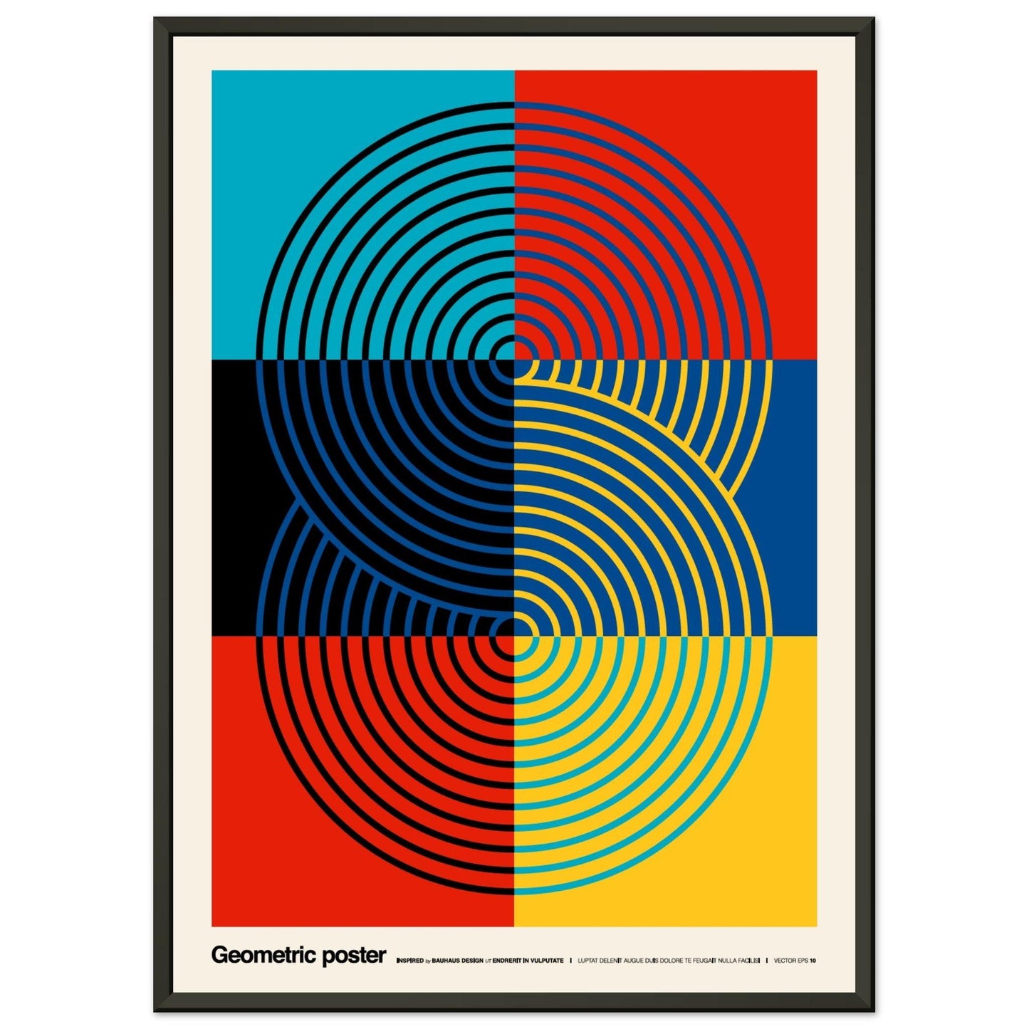 geometric poster 03 #poster# by ARTEXPRESSO