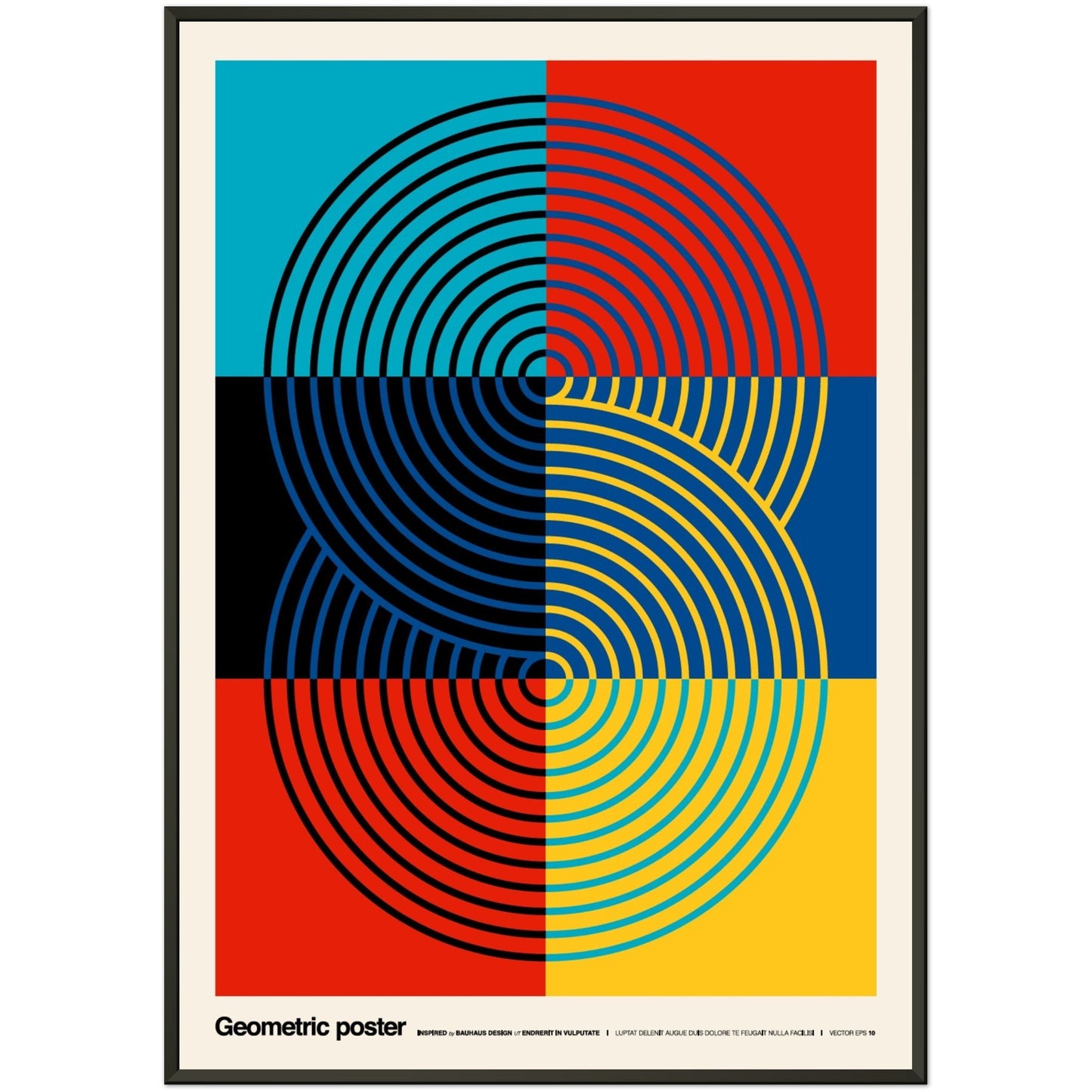 geometric poster 03 #poster# by ARTEXPRESSO