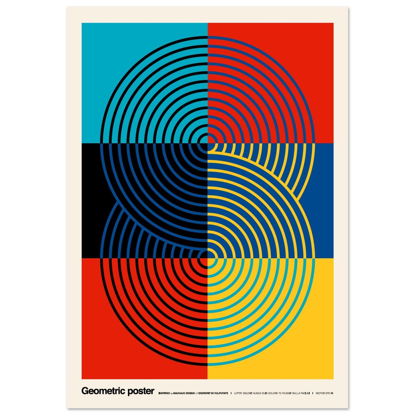 geometric poster 03 #poster# by ARTEXPRESSO