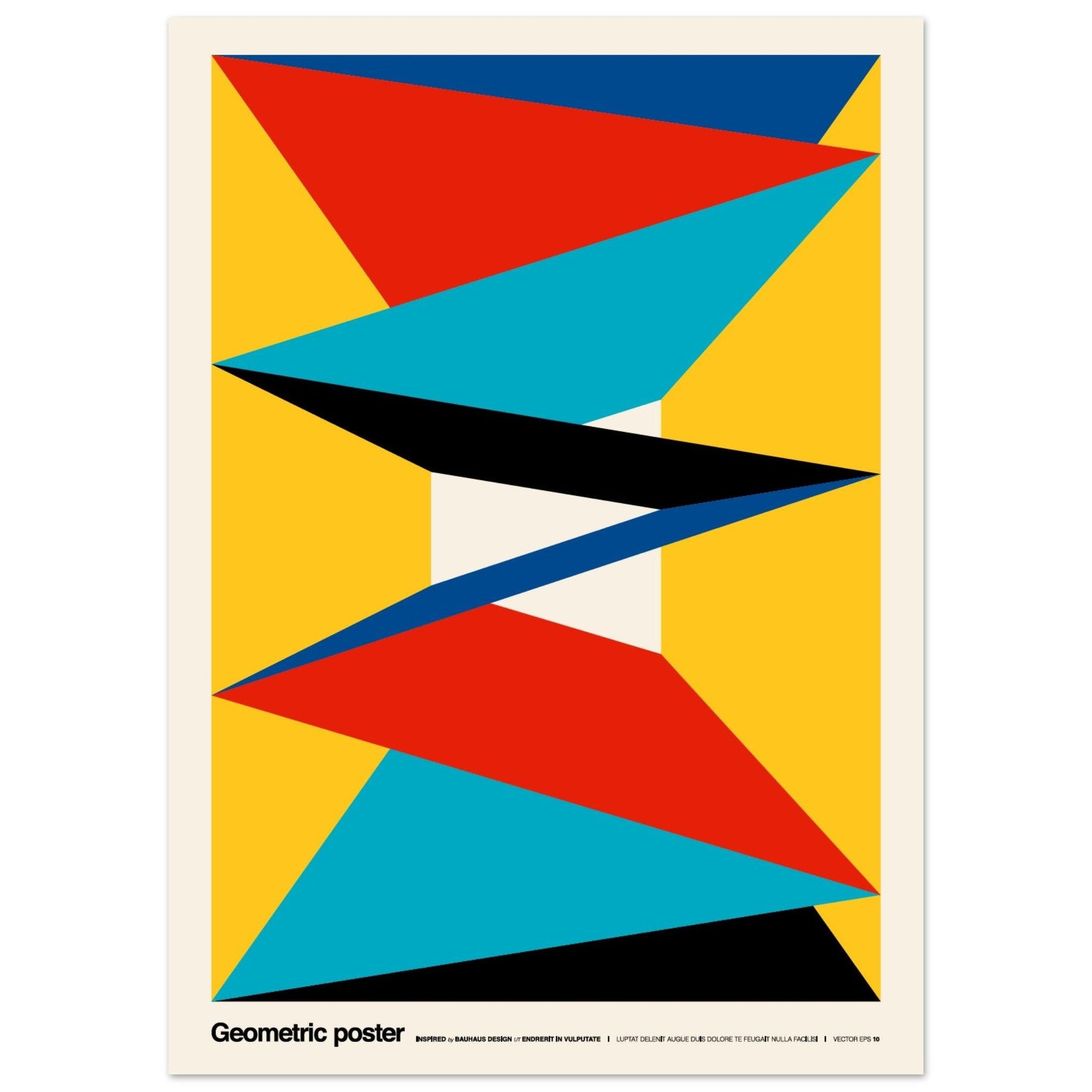 geometric poster 04 #poster# by ARTEXPRESSO