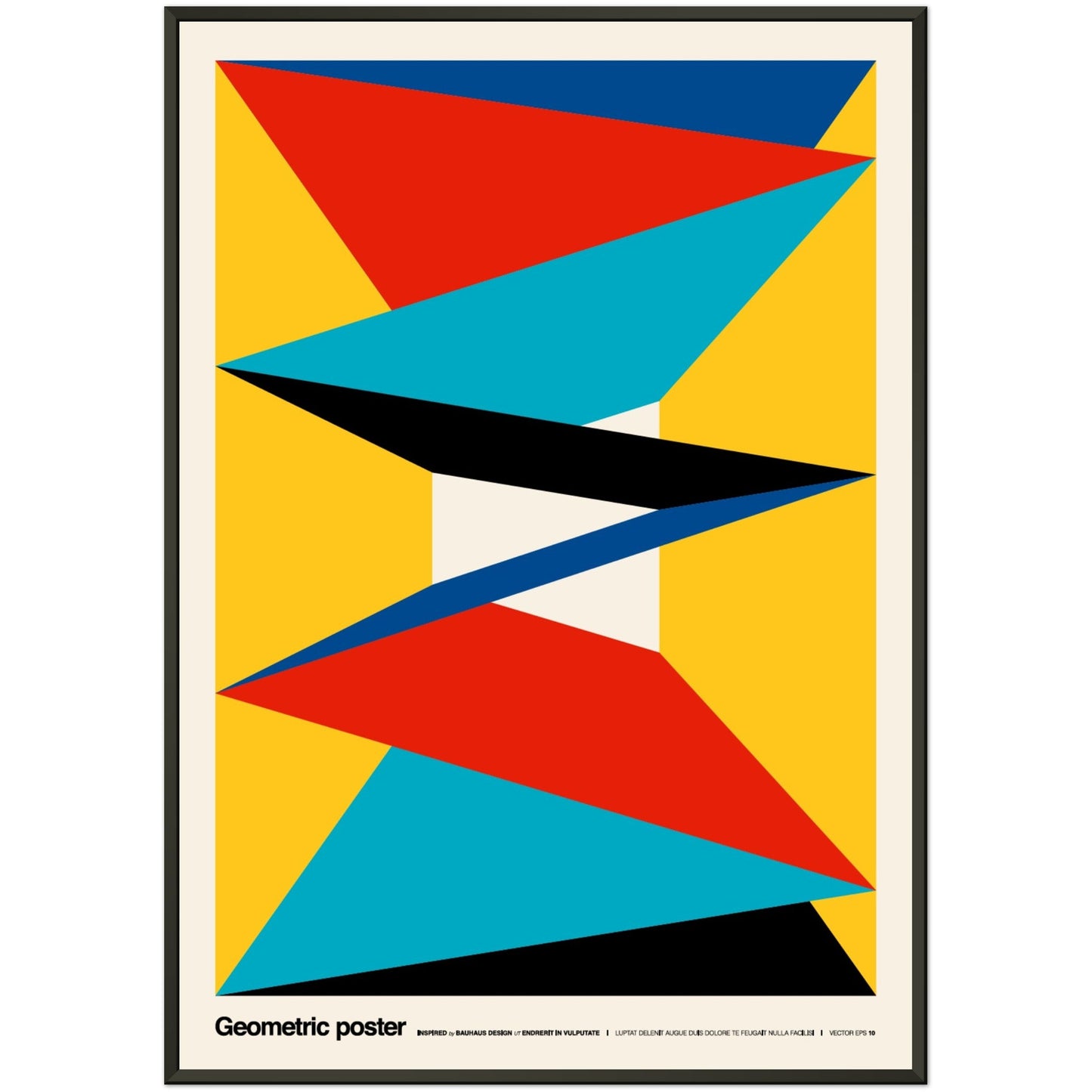 geometric poster 04 #poster# by ARTEXPRESSO