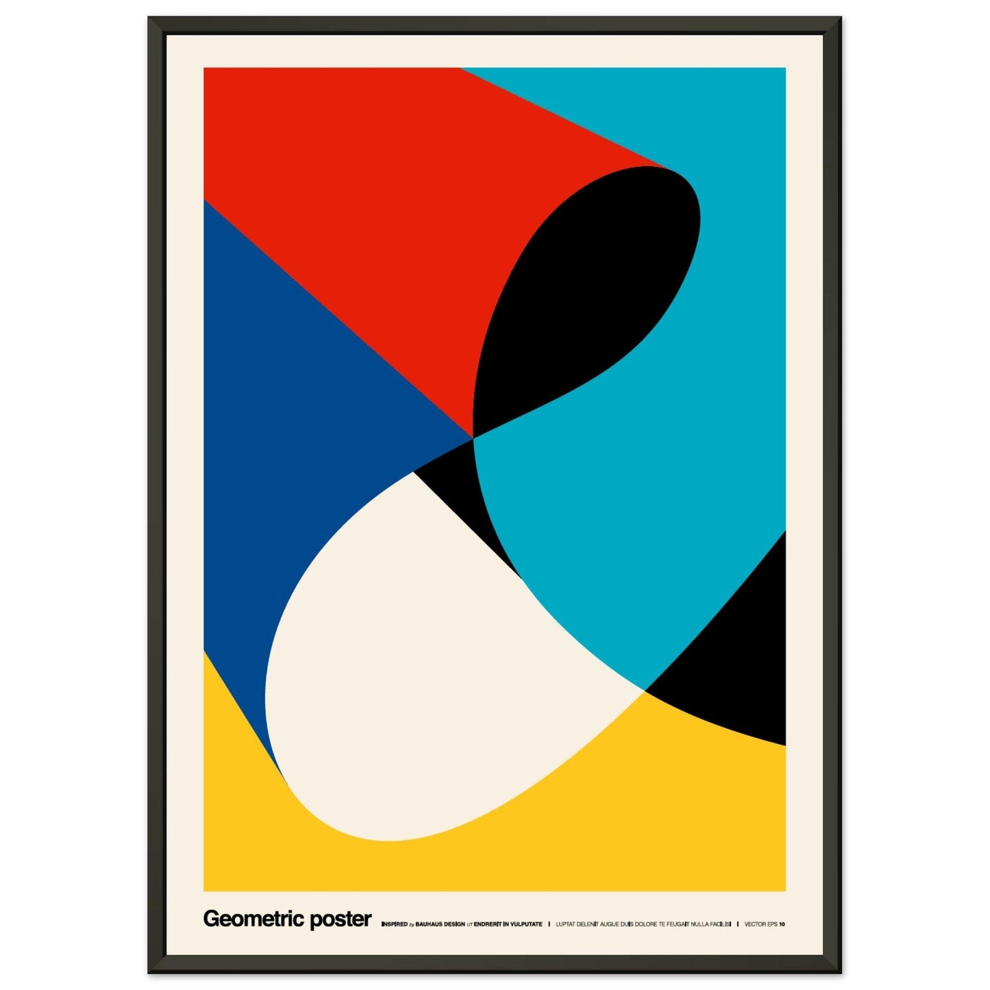 geometric poster 05 #poster# by ARTEXPRESSO