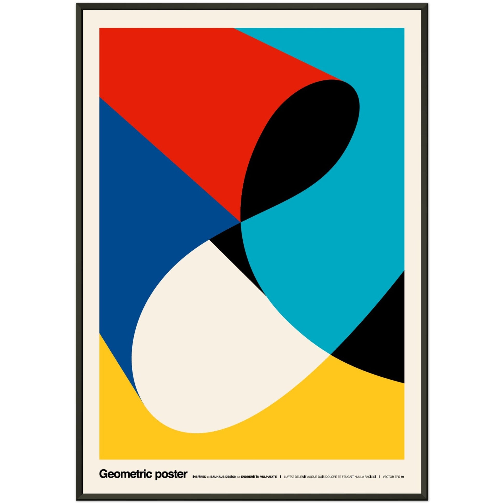 geometric poster 05 #poster# by ARTEXPRESSO