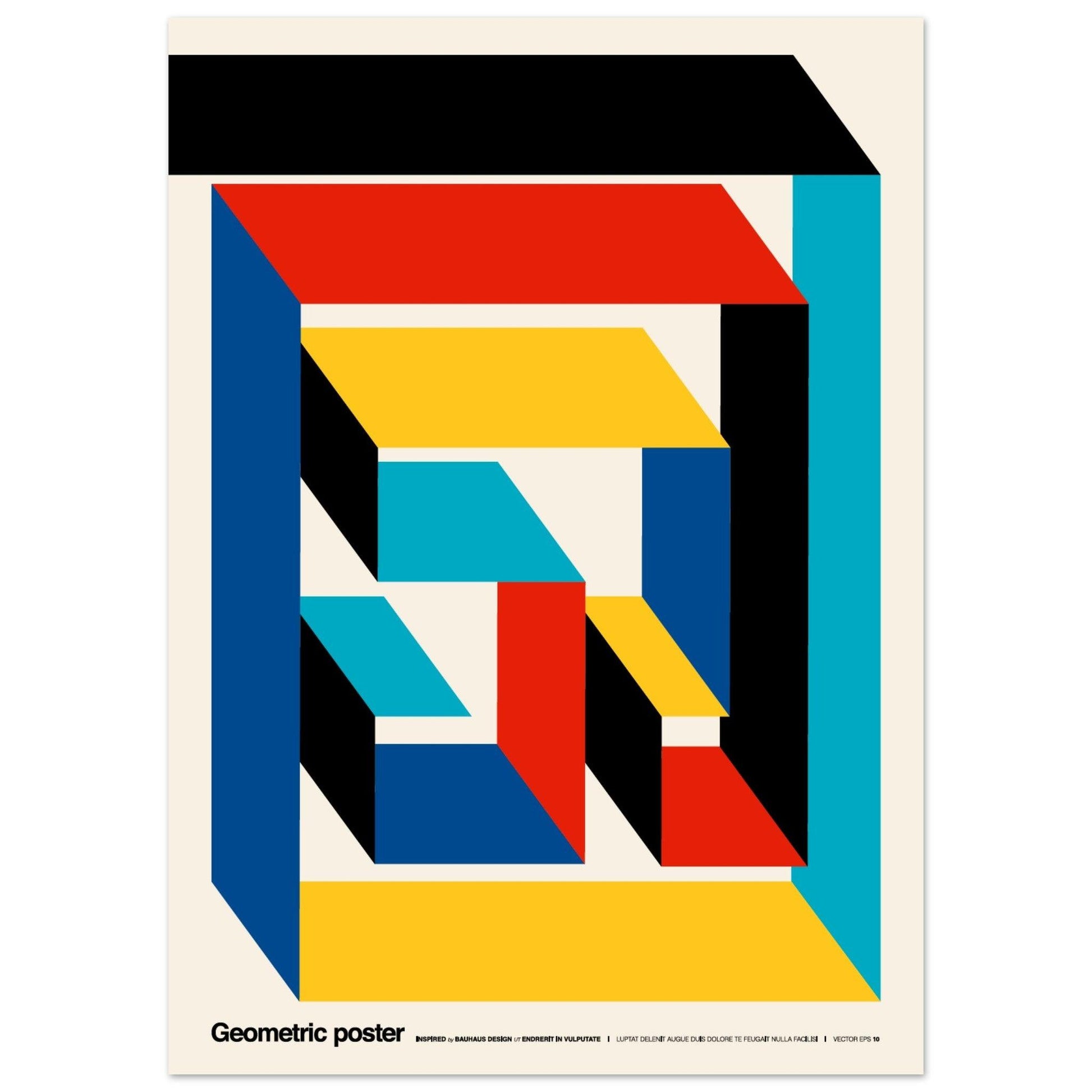 geometric poster 06 #poster# by ARTEXPRESSO