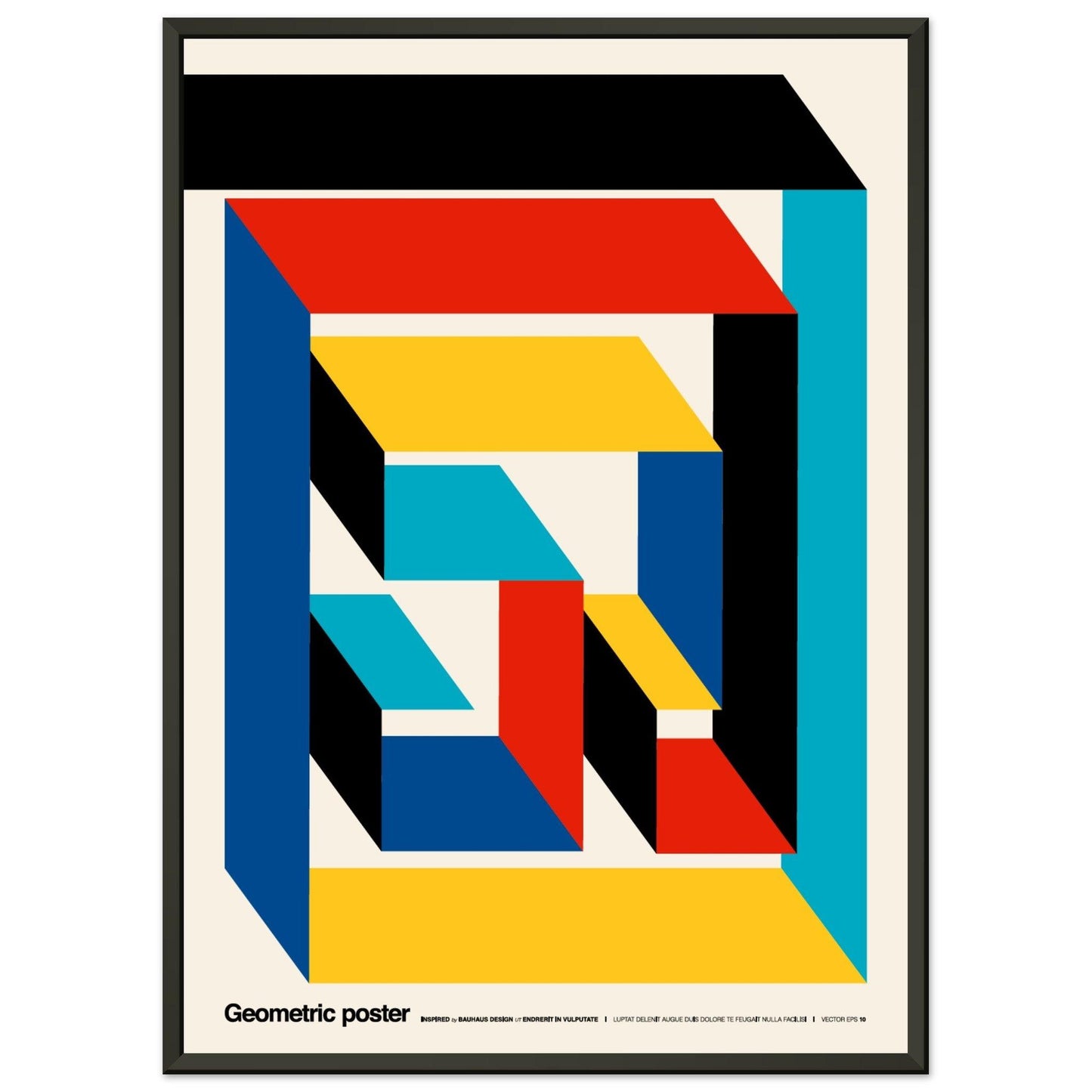 geometric poster 06 #poster# by ARTEXPRESSO