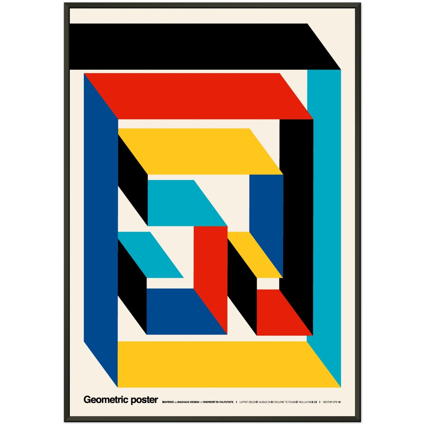 geometric poster 06 #poster# by ARTEXPRESSO