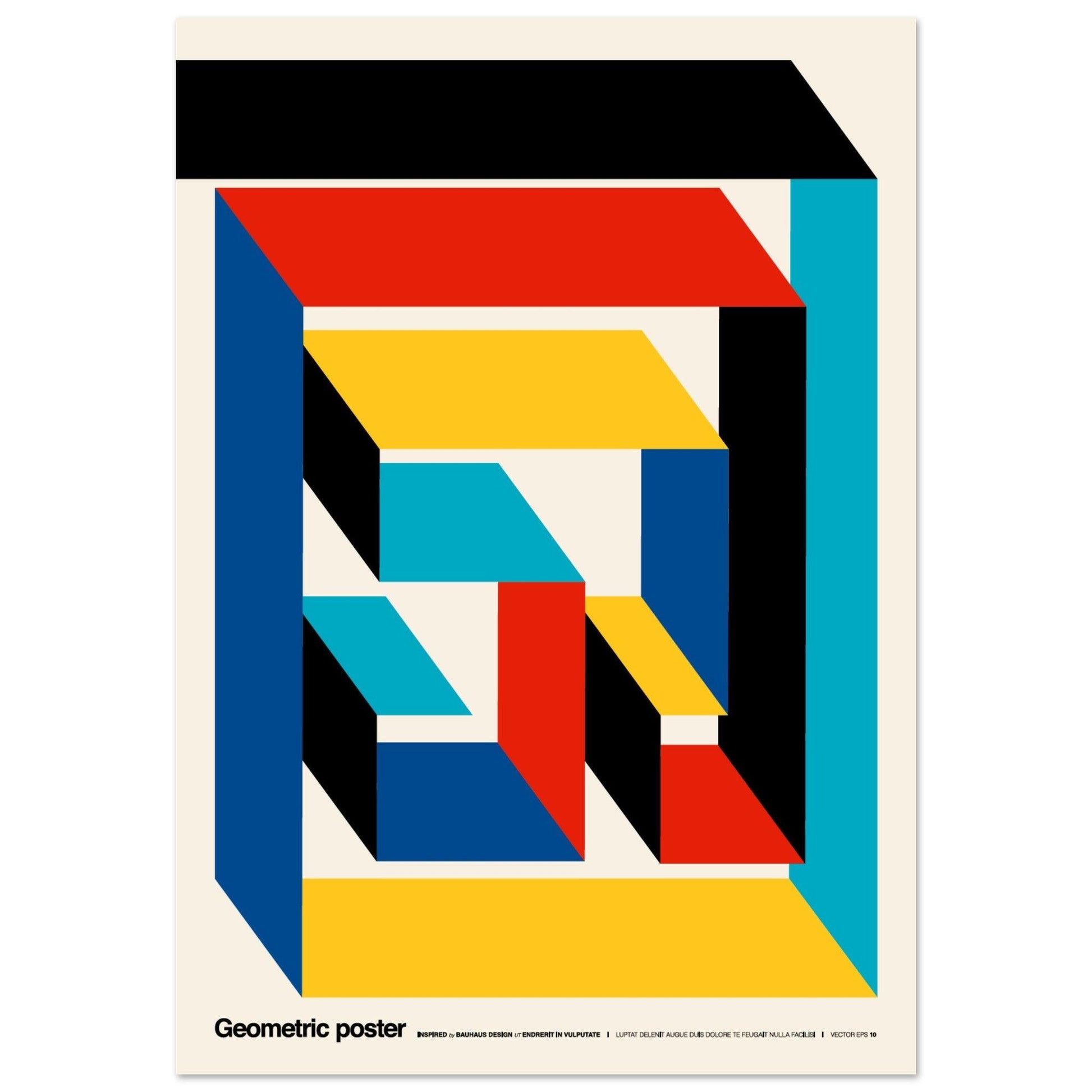 geometric poster 06 #poster# by ARTEXPRESSO