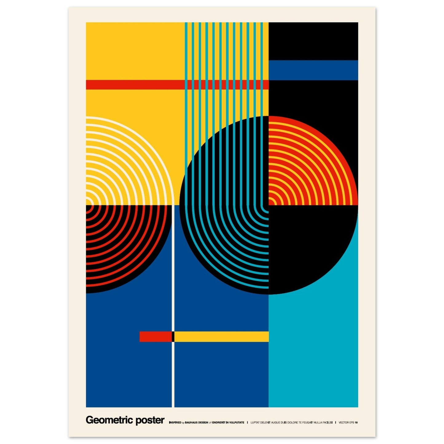 geometric poster 07 #poster# by ARTEXPRESSO