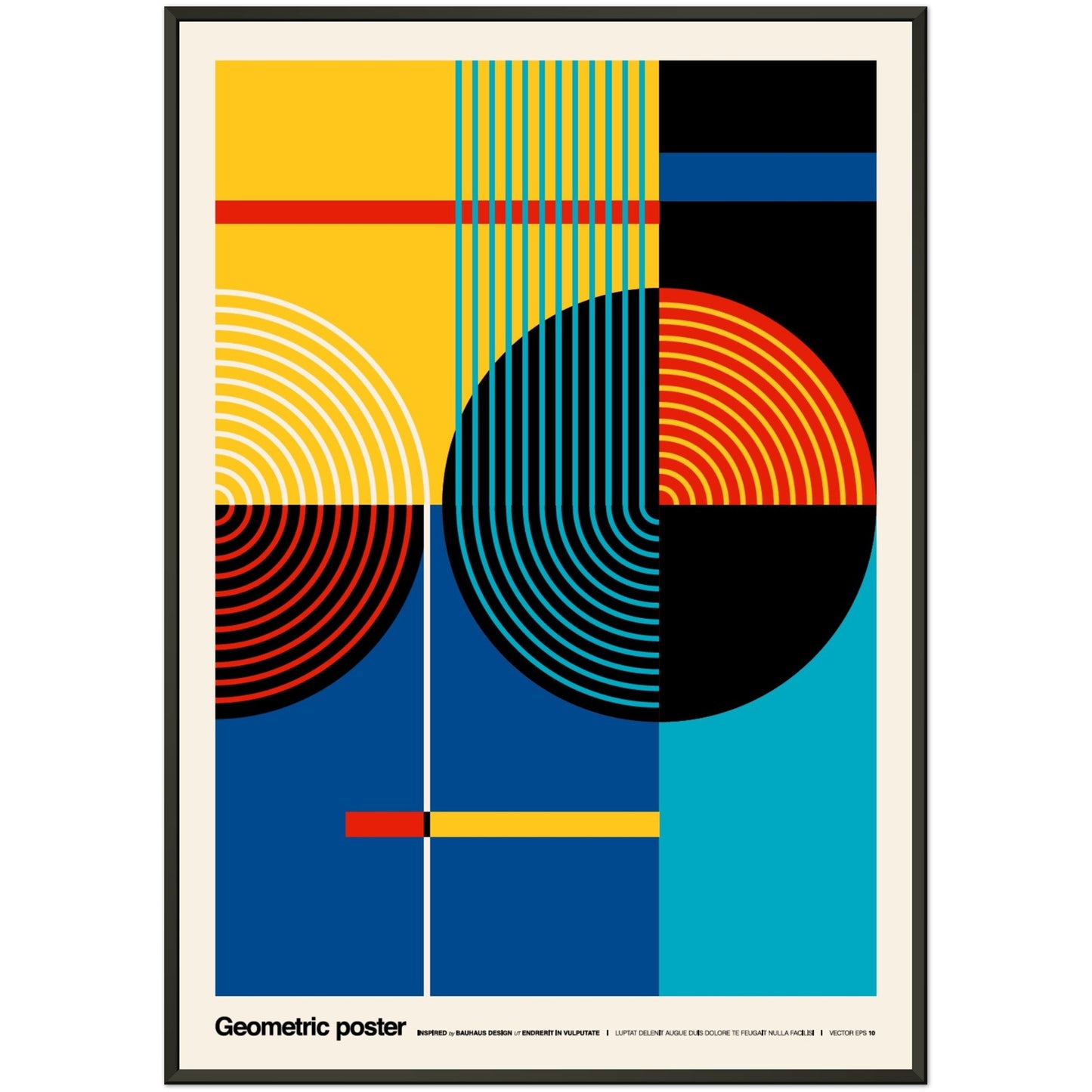 geometric poster 07 #poster# by ARTEXPRESSO