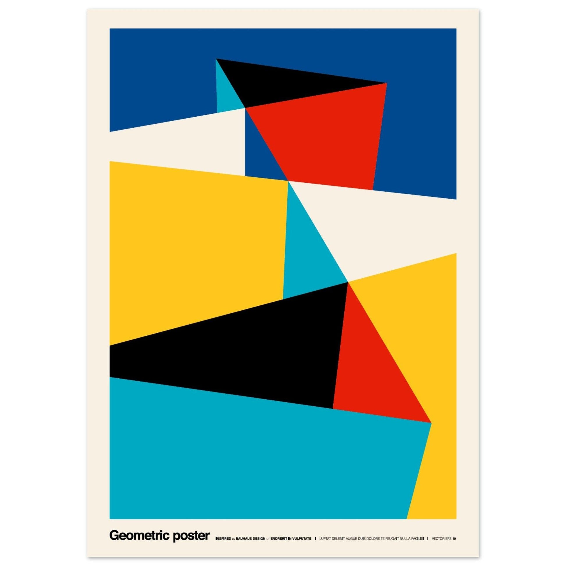 geometric poster 08 #poster# by ARTEXPRESSO