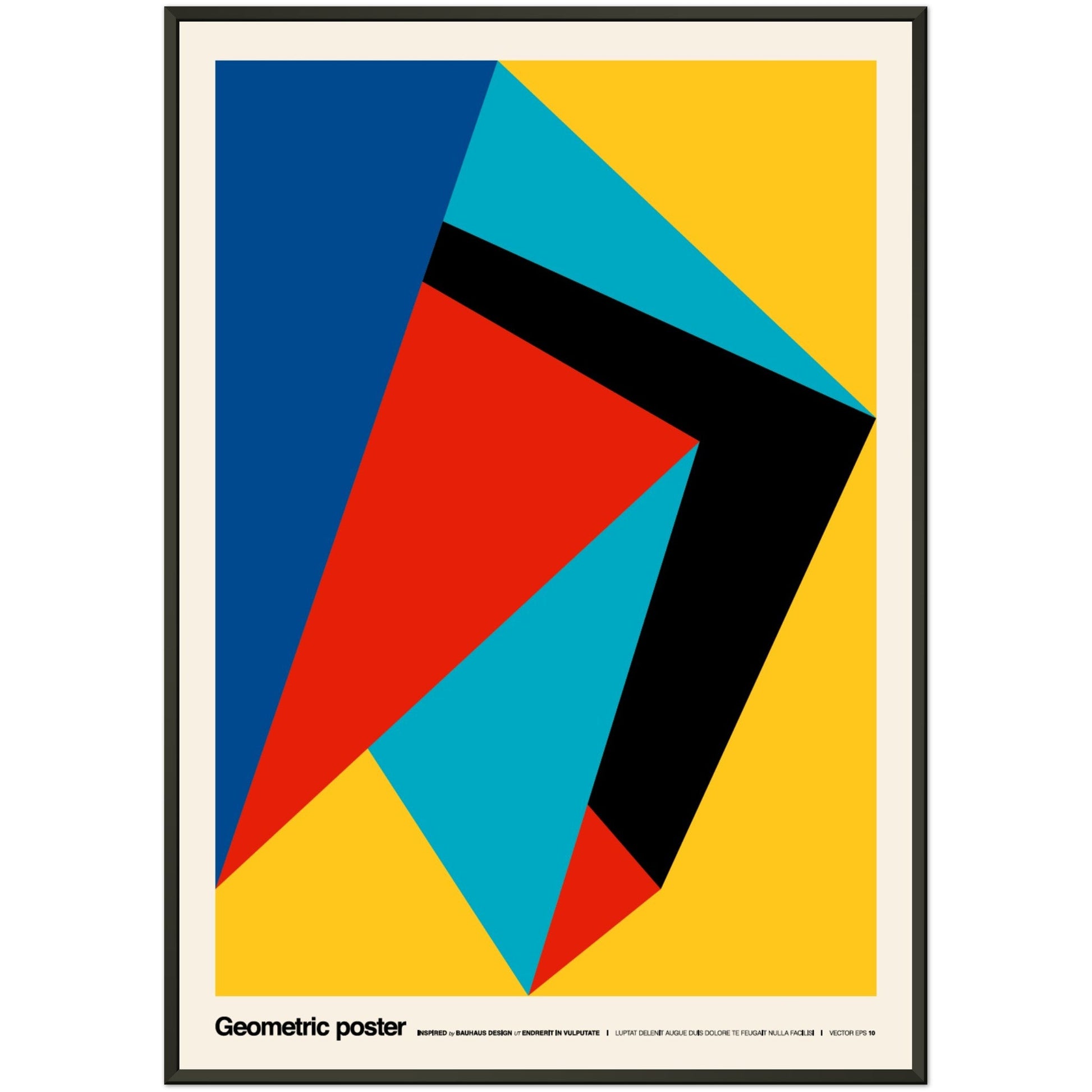 geometric poster 09 #poster# by ARTEXPRESSO