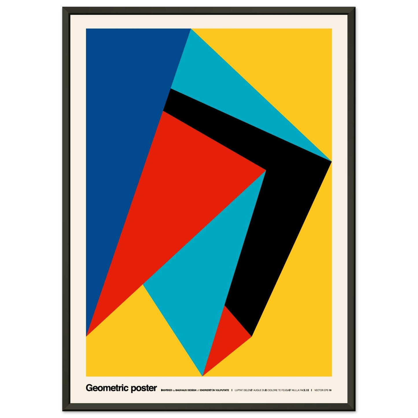 geometric poster 09 #poster# by ARTEXPRESSO