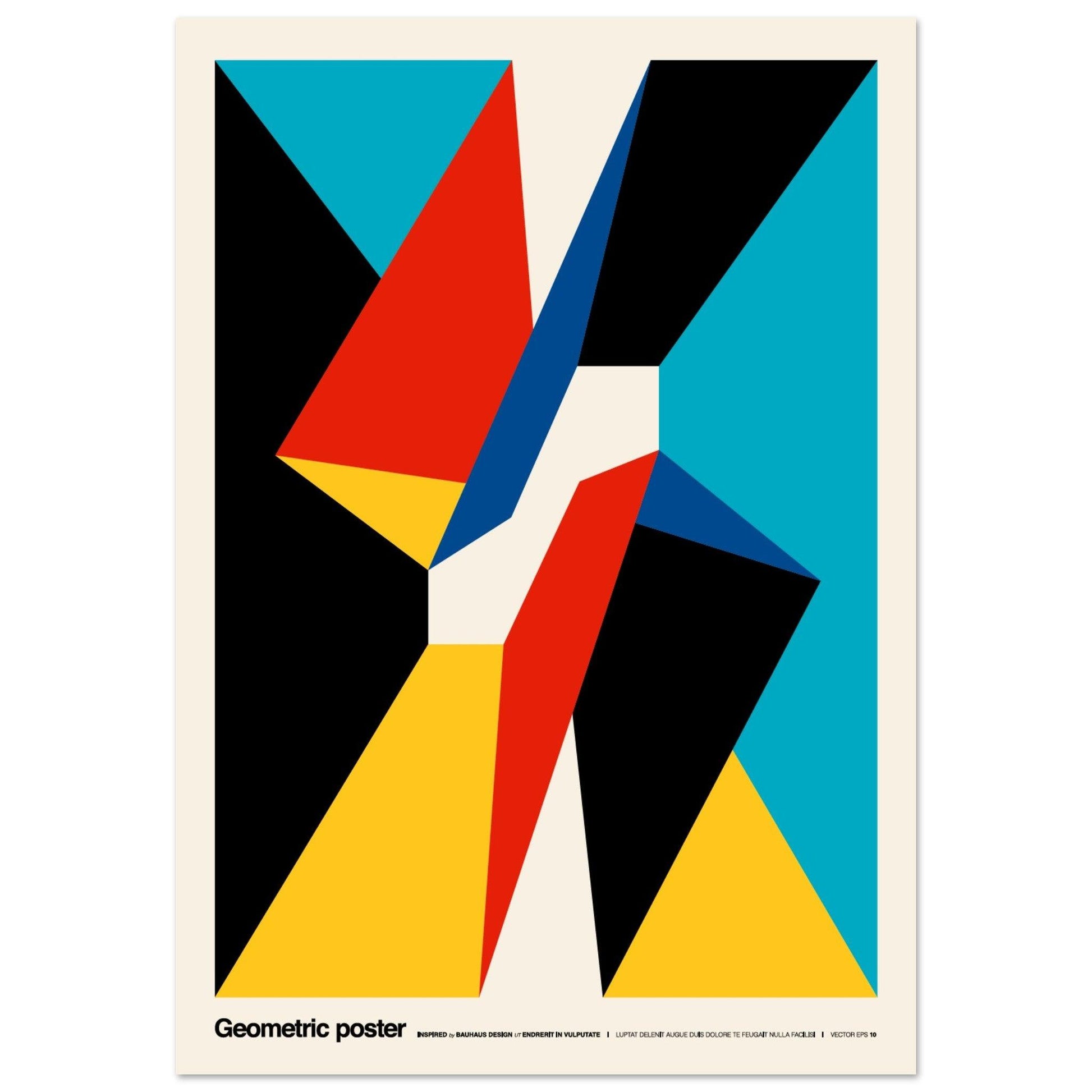 geometric poster 10 #poster# by ARTEXPRESSO