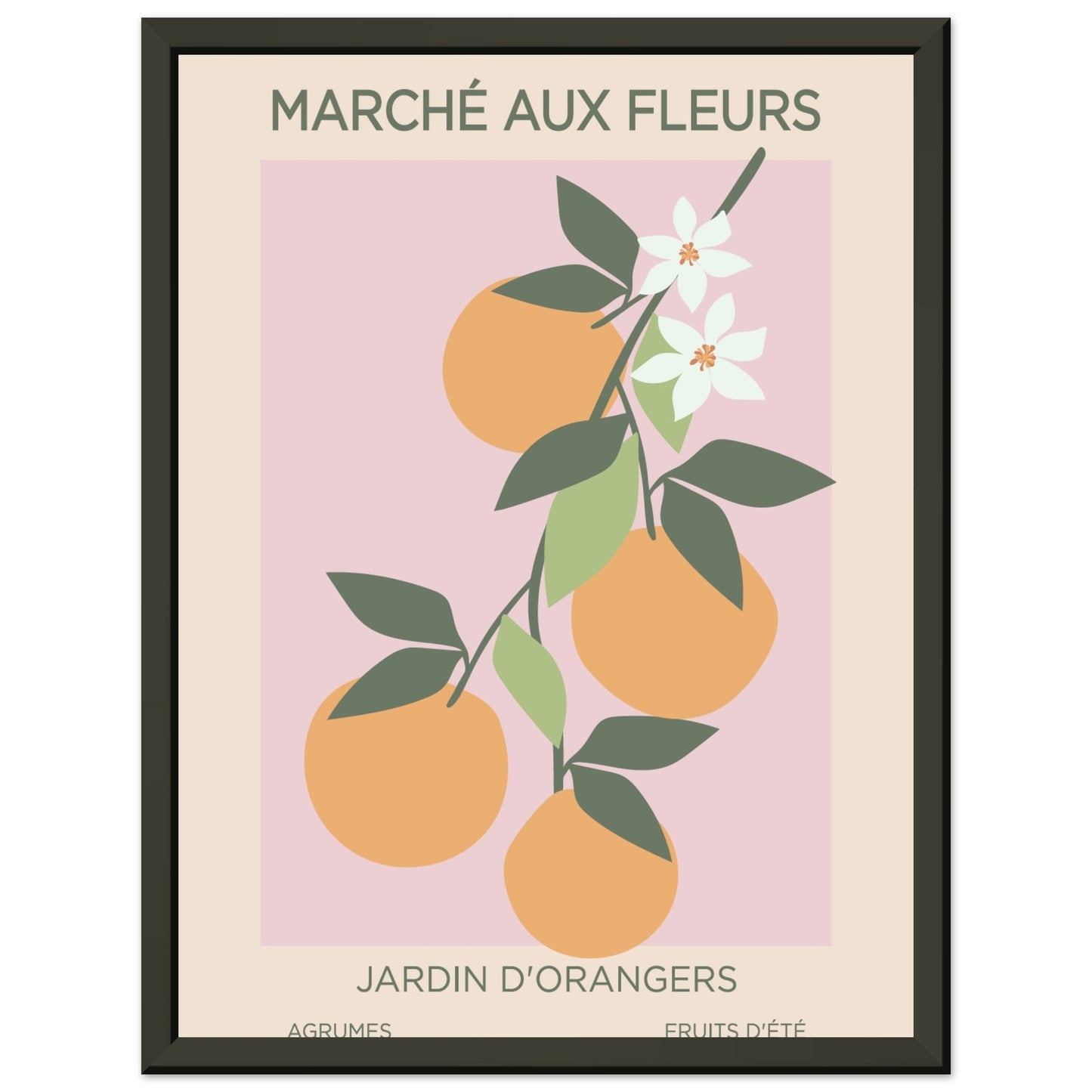 jardin d'orangers #poster# by ARTEXPRESSO