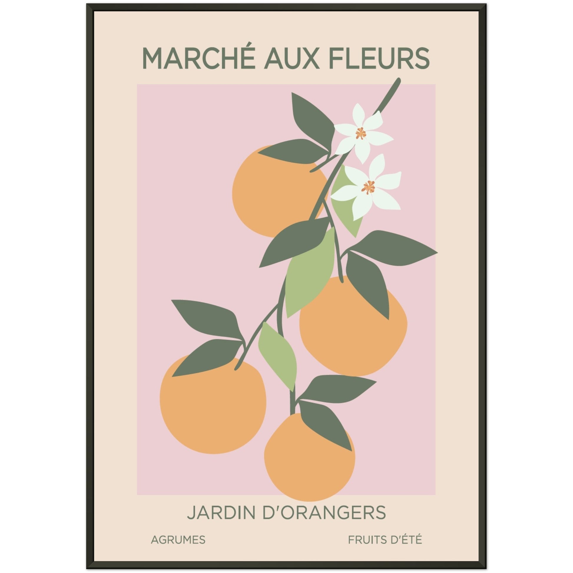 jardin d'orangers #poster# by ARTEXPRESSO