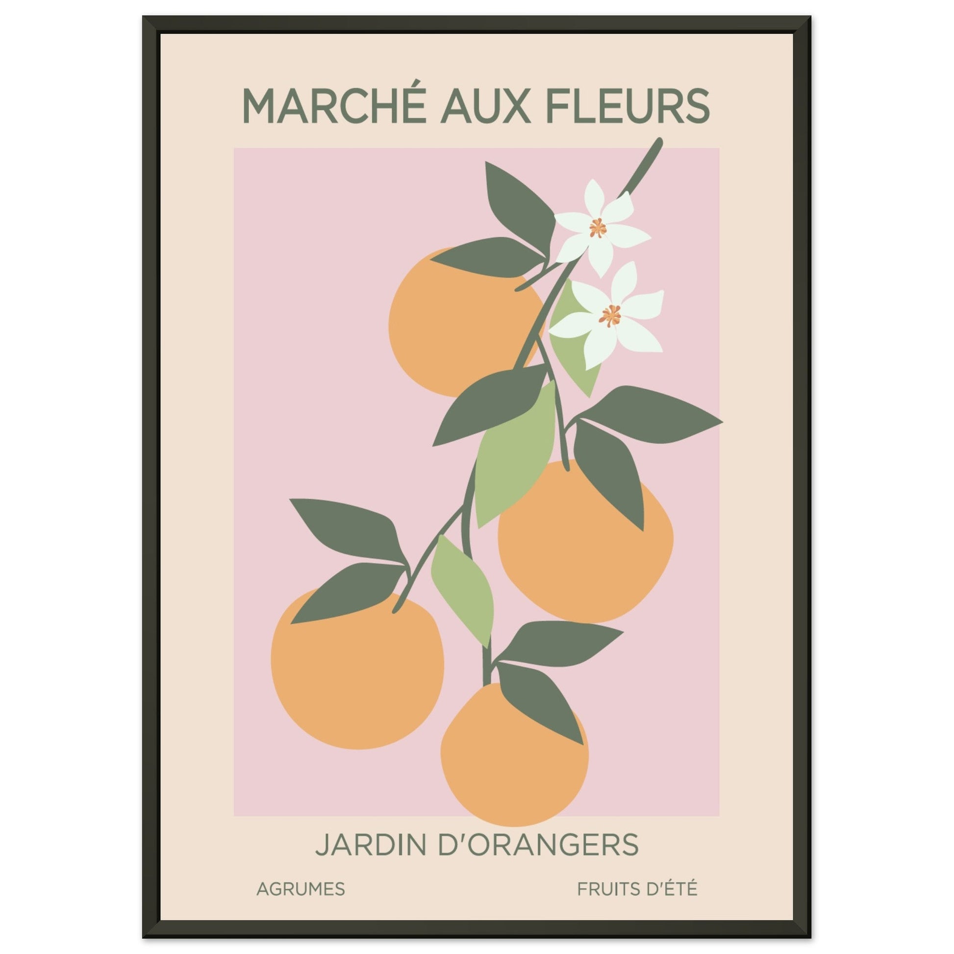 jardin d'orangers #poster# by ARTEXPRESSO