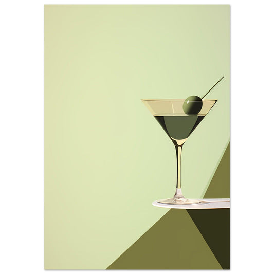 martini - olive #poster# by ARTEXPRESSO