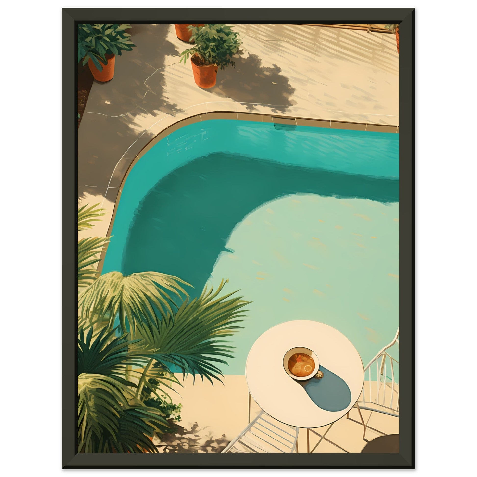 meet me by the pool #poster# by ARTEXPRESSO