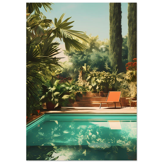 meet me by the pool #poster# by ARTEXPRESSO